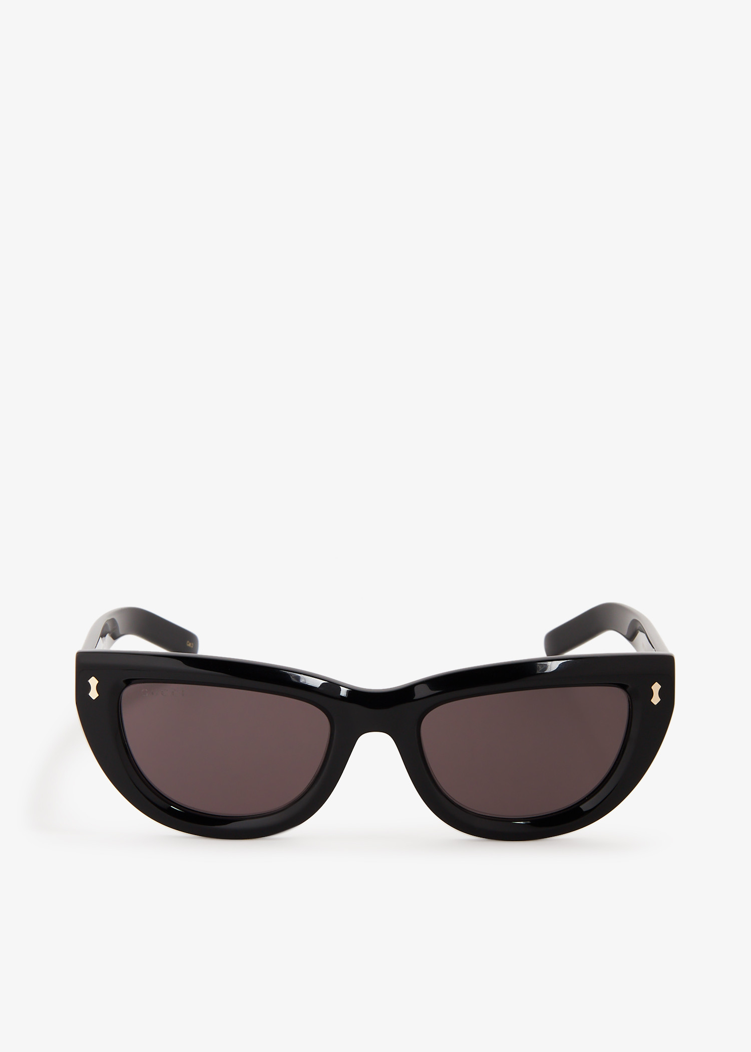 

Cat-eye frame sunglasses, Black