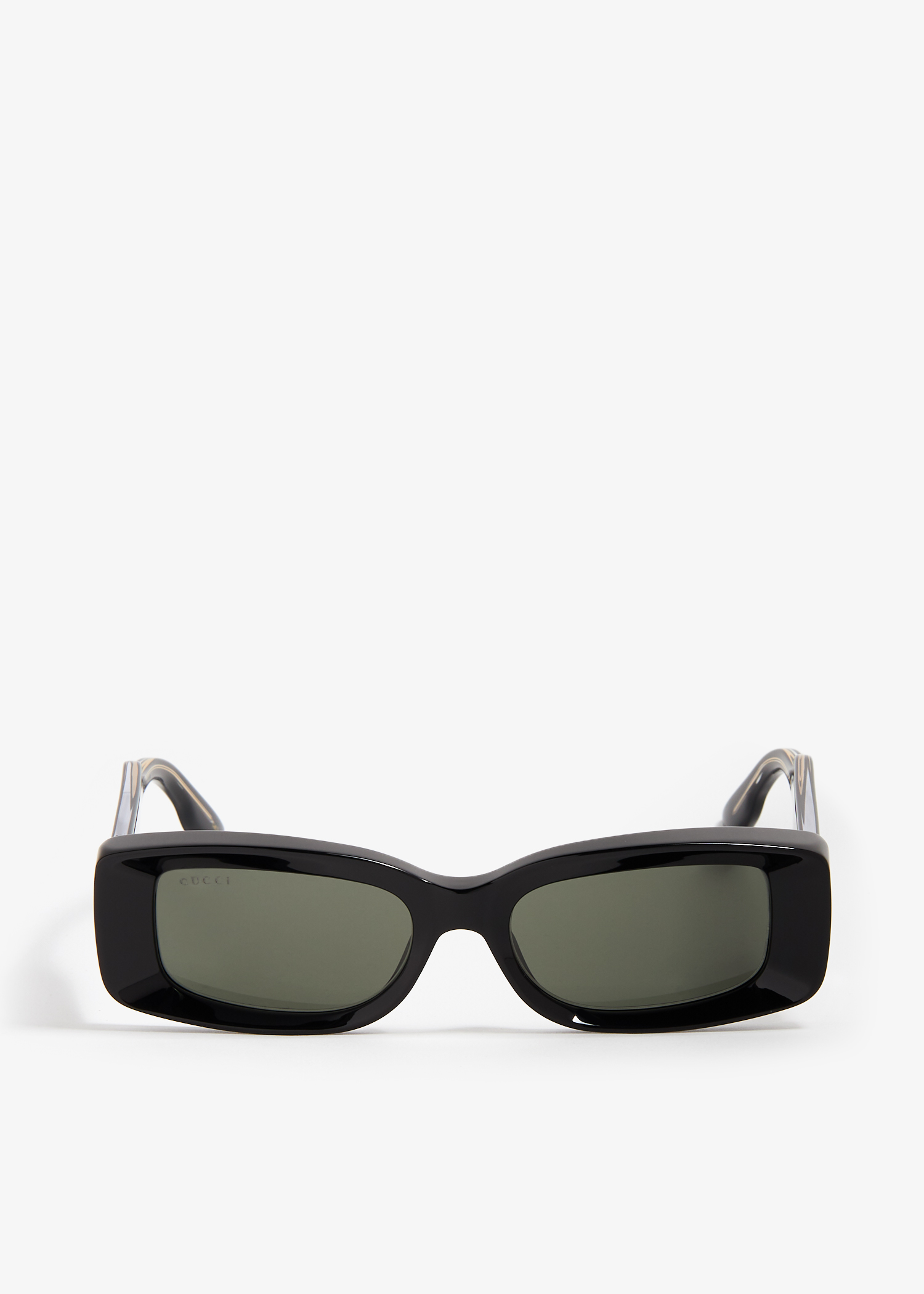 Gucci Rectangular frame sunglasses for Women Black in UAE Level Shoes