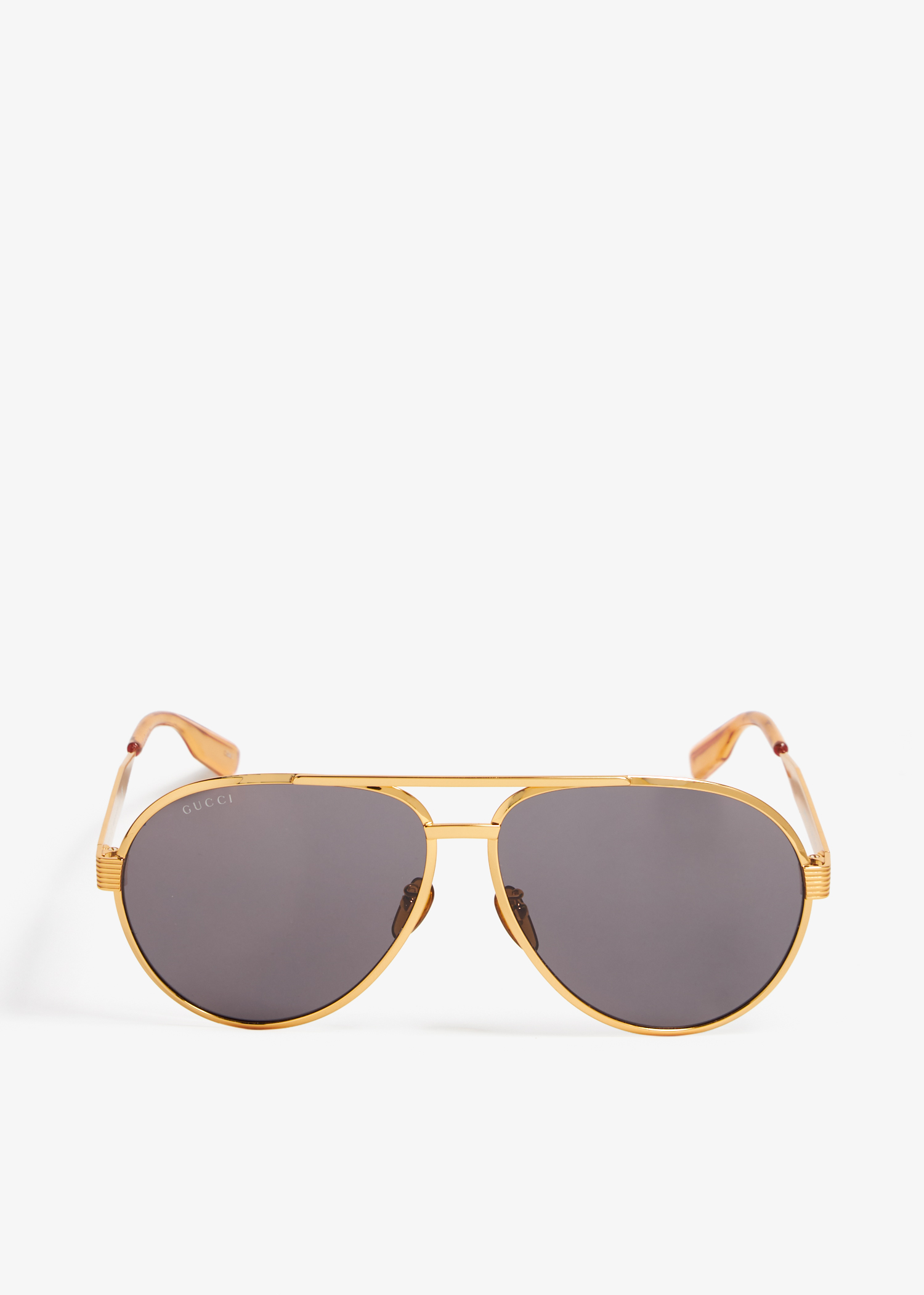 Gucci aviators gold 2025