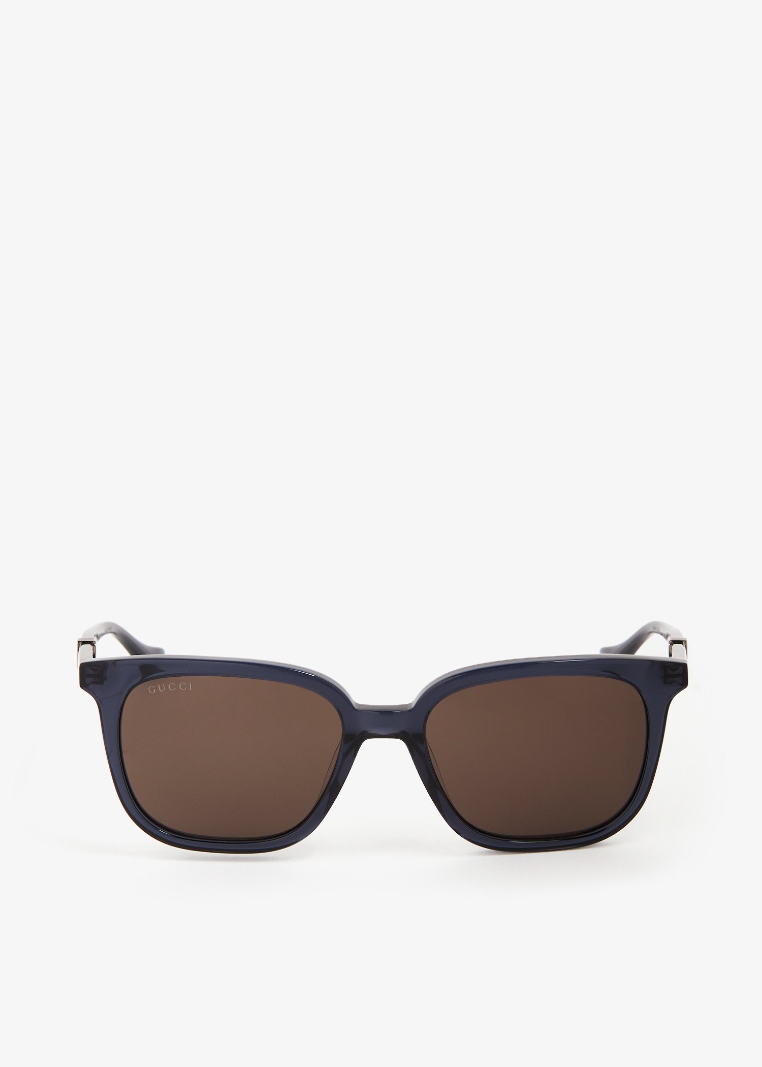 Gucci Square framed sunglasses for Men Blue in UAE Level Shoes