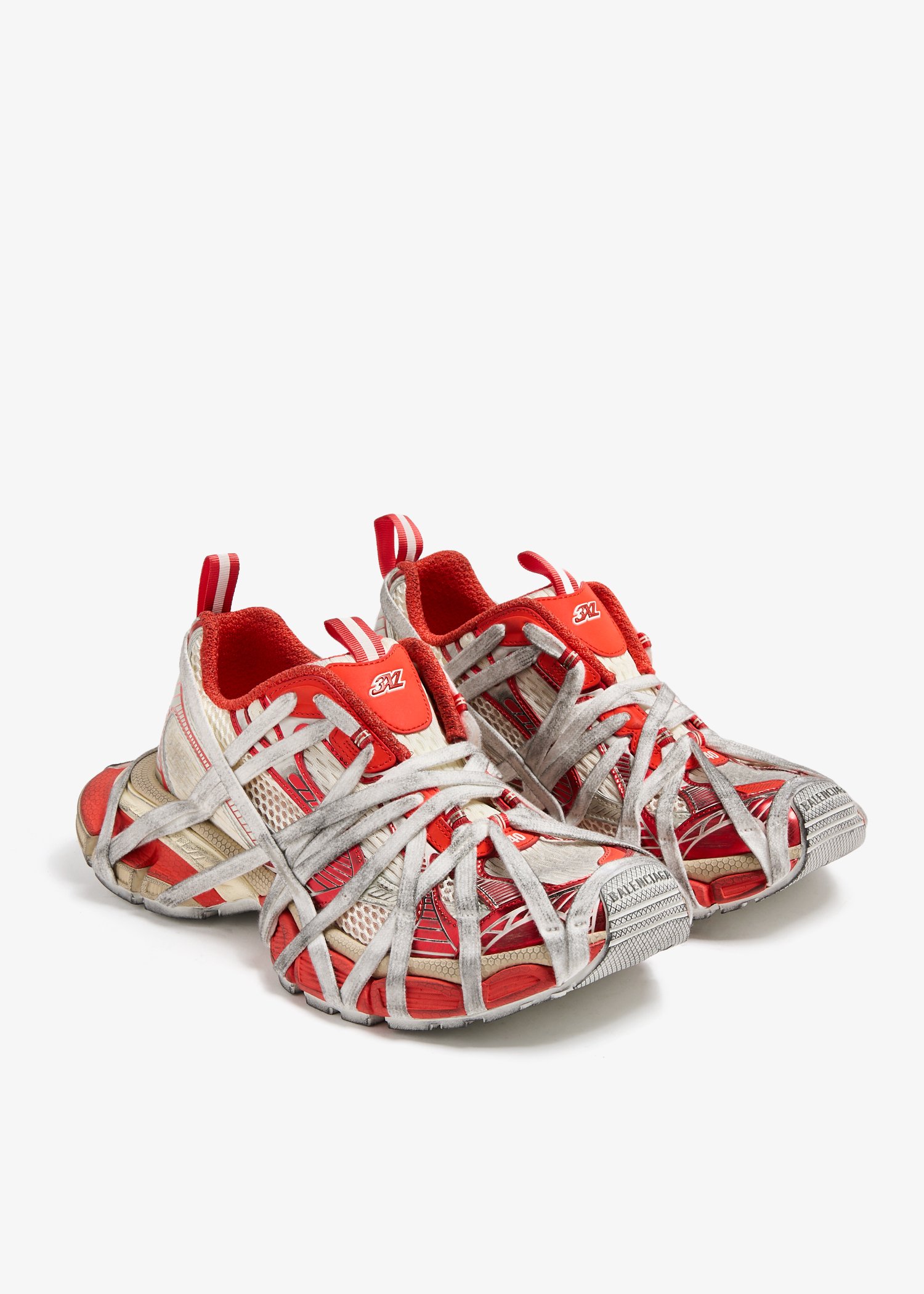 Balenciaga 3XL Extreme lace sneakers for Women Red in UAE
