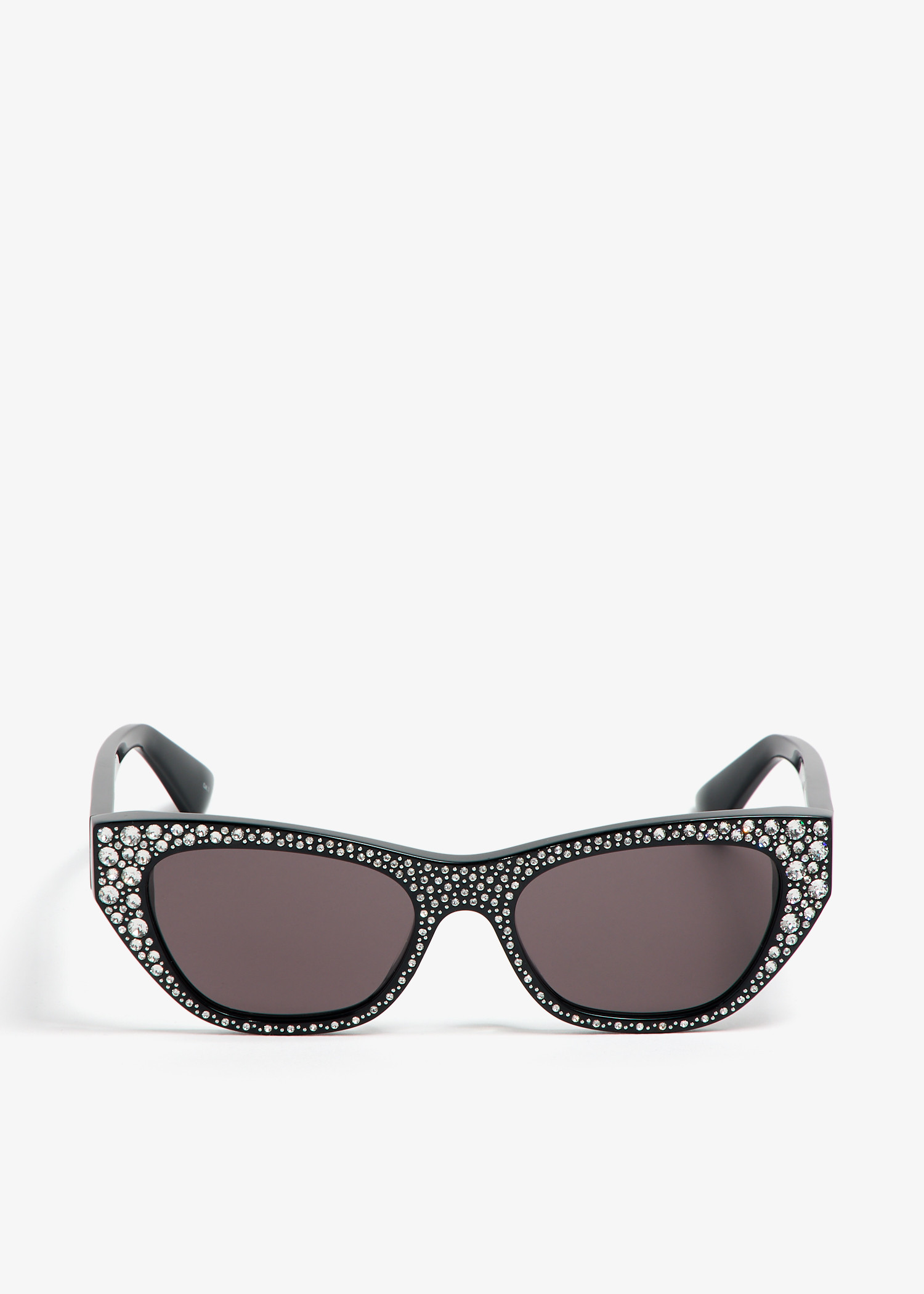 

Pavé jewelled sunglasses, Black