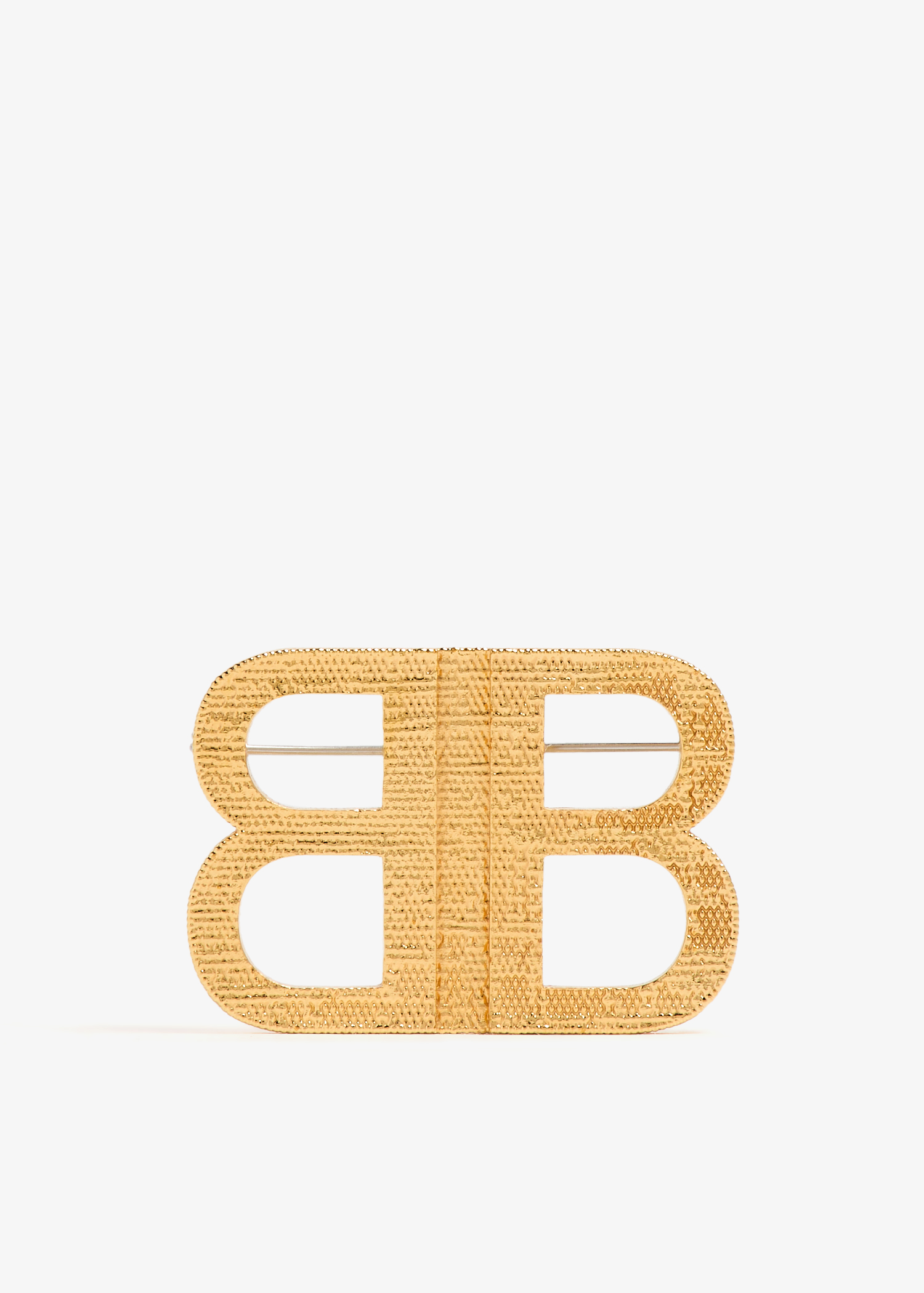 

BB 2.0 textured brooch, Gold