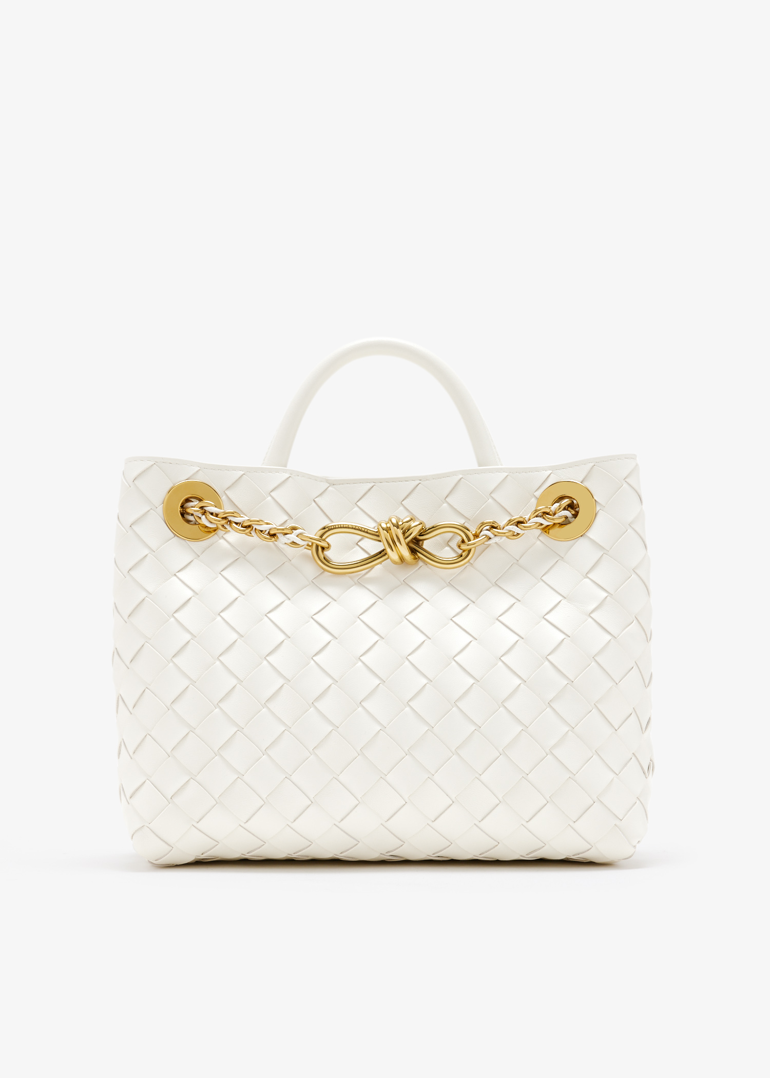 

Small Andiamo Chain bag, White