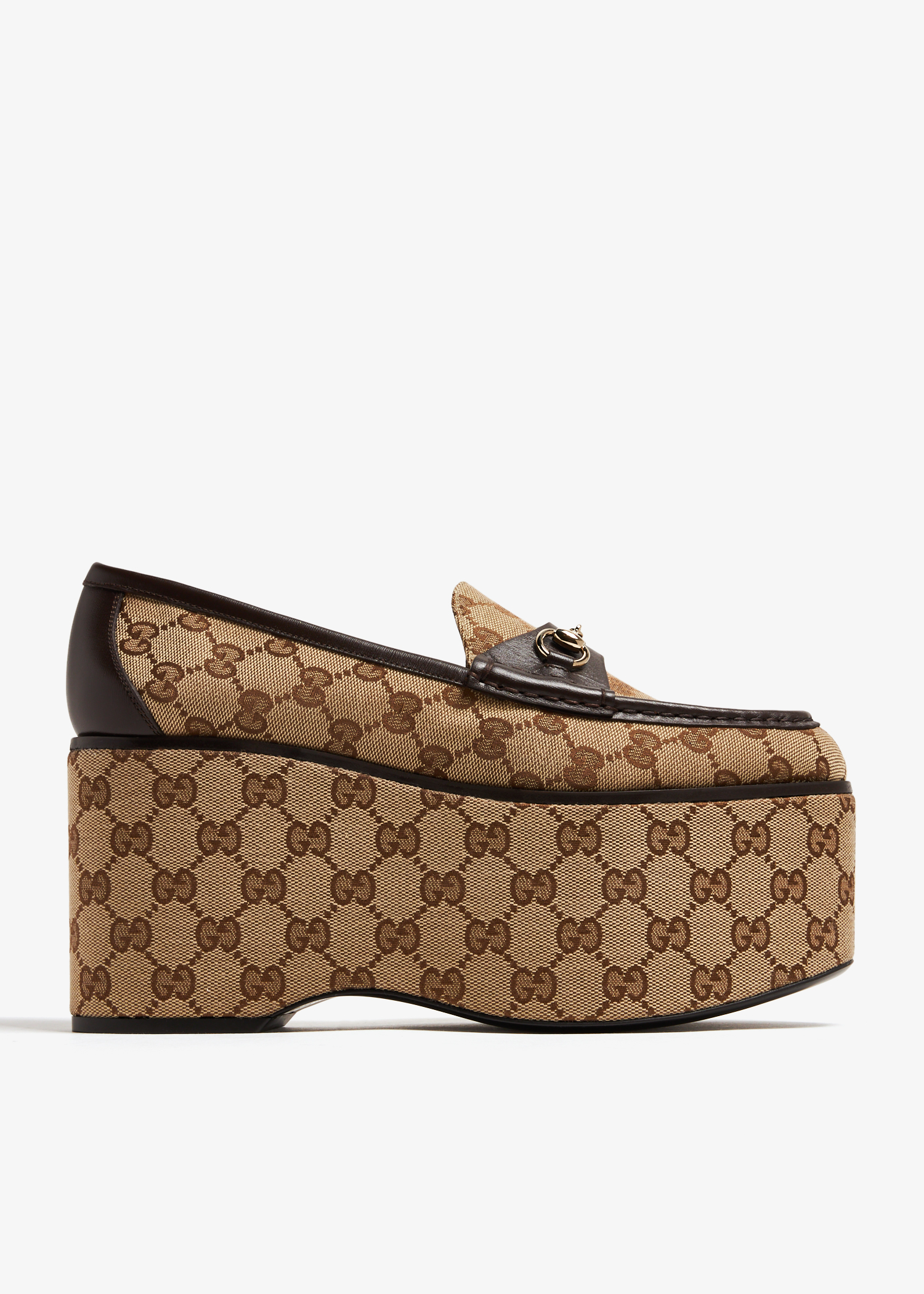 

Horsebit platform loafers, Prints