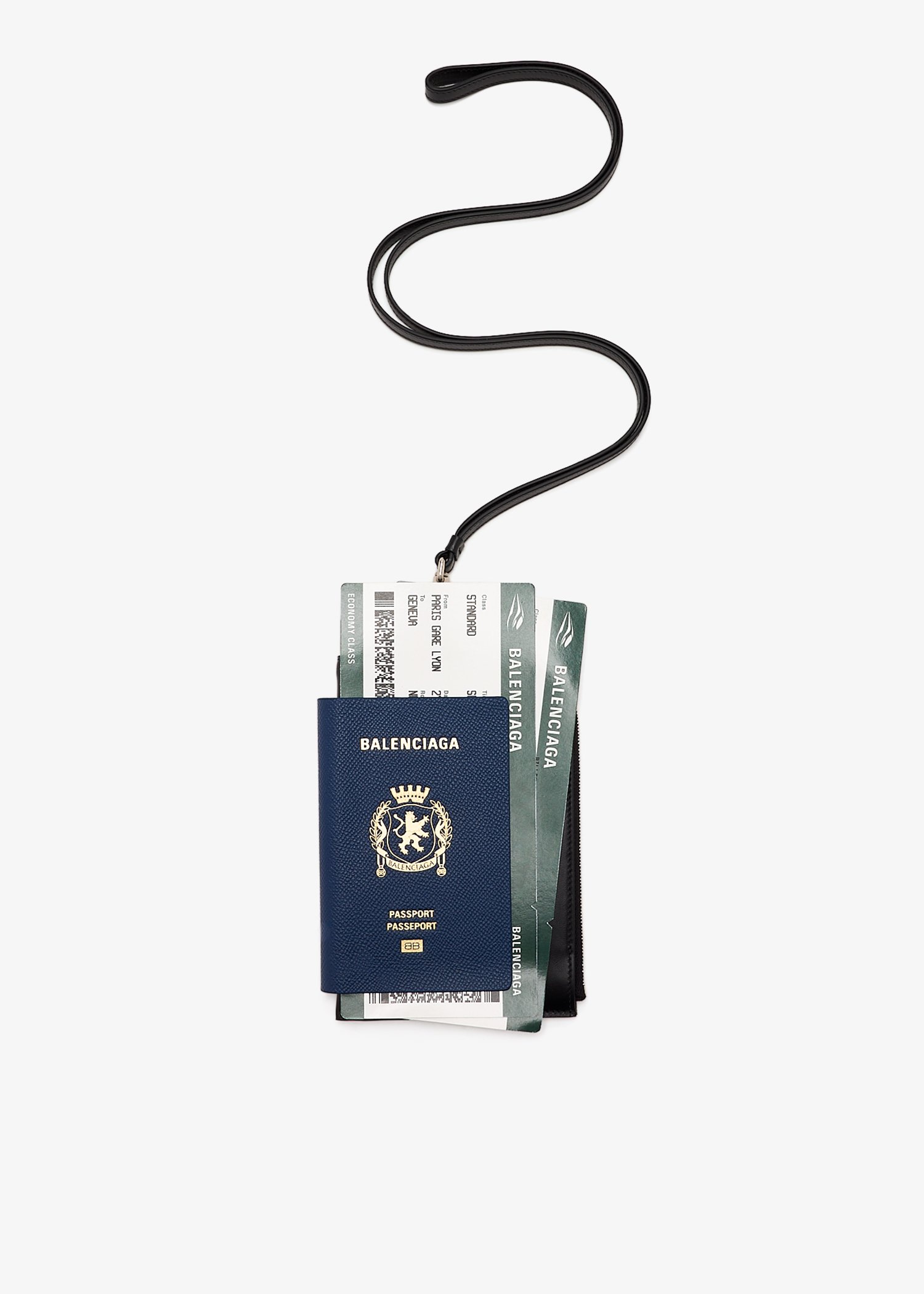 

Logo passport phone holder, Blue
