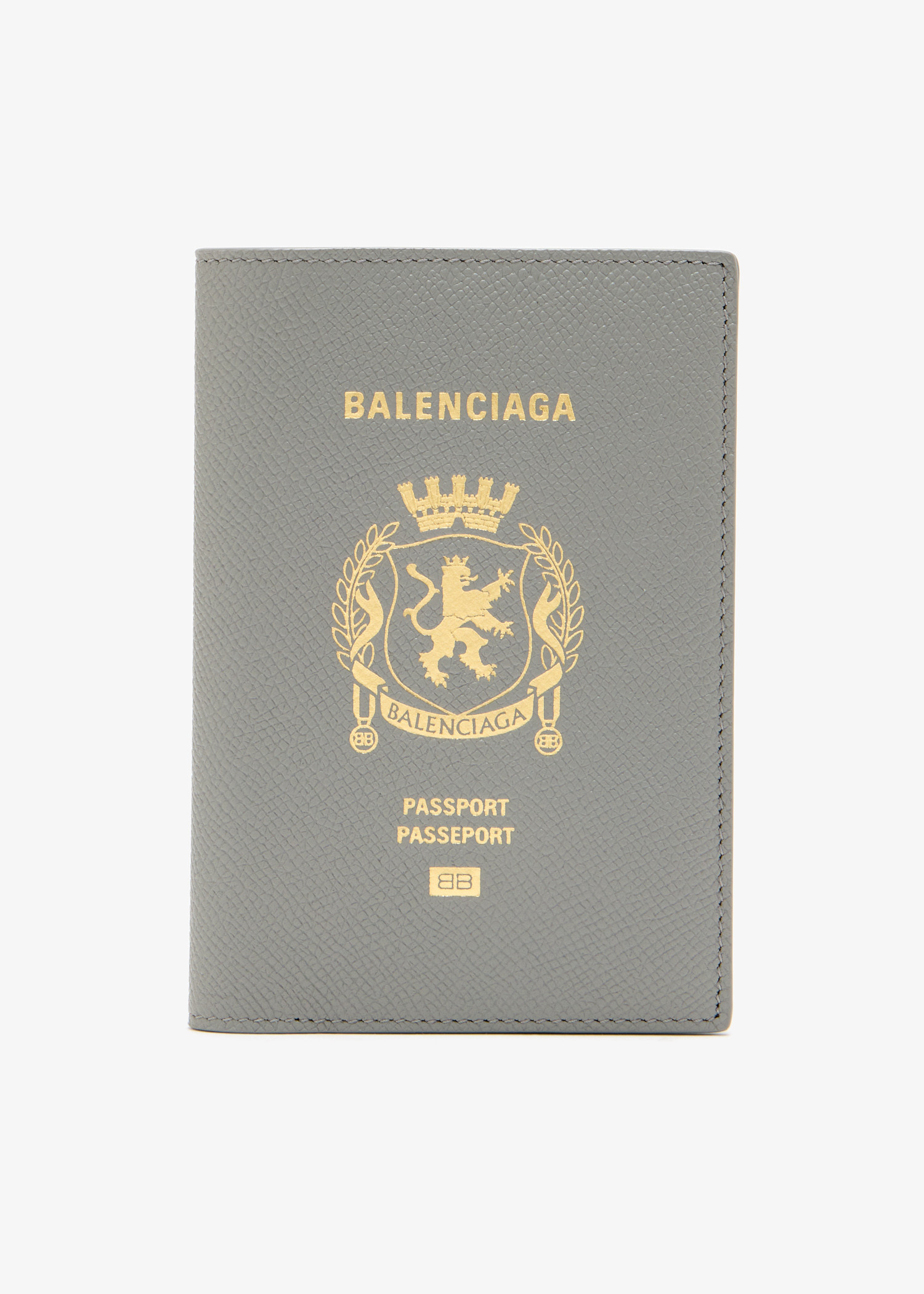 

Logo passport holder, Grey