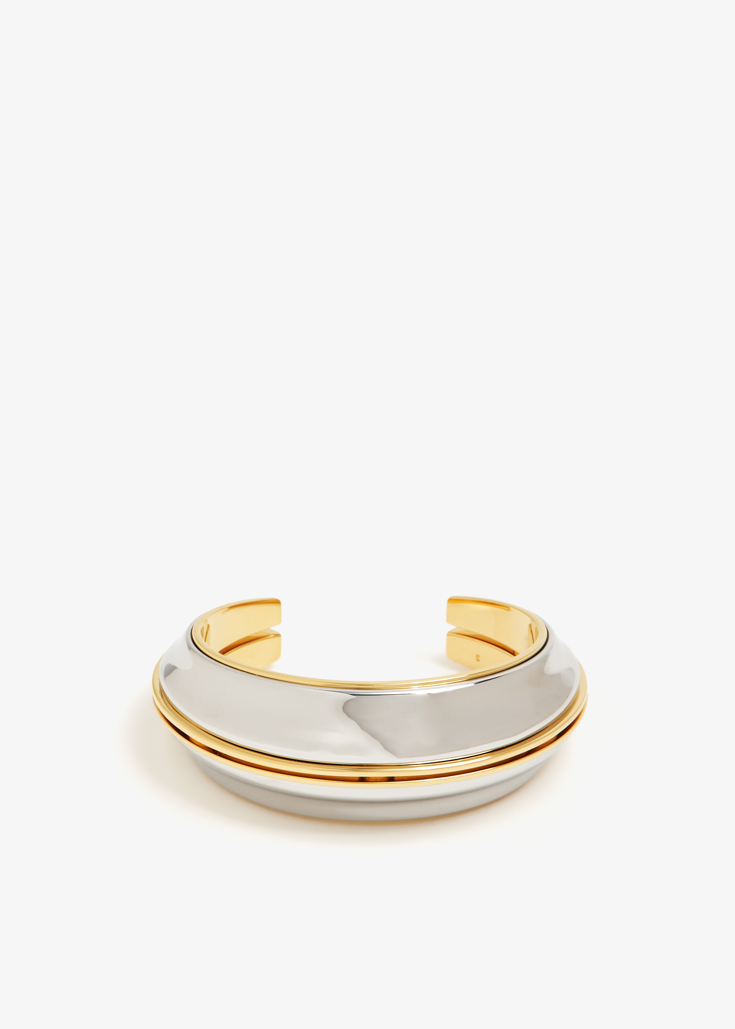 

Split Dome cuff, Metallic