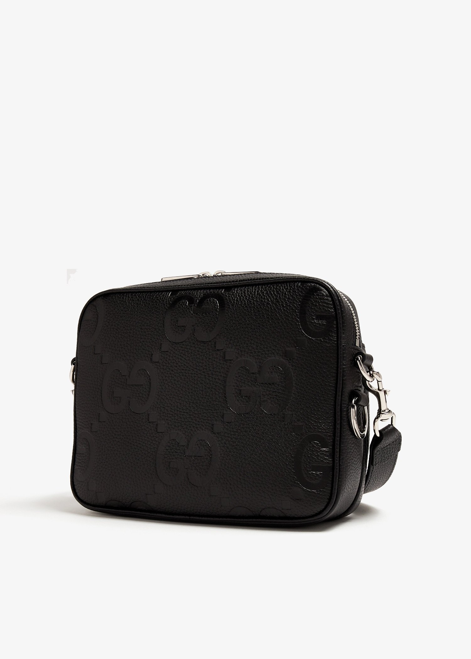 Gucci signature leather crossbody bag hotsell