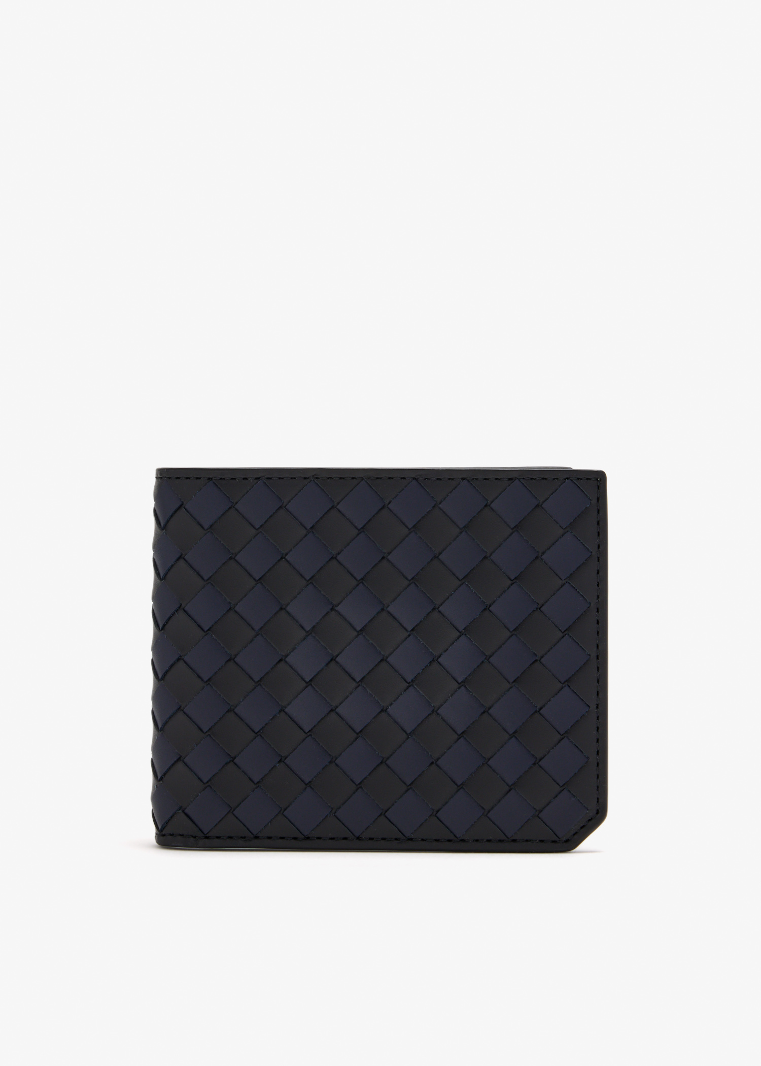 

Intrecciato Piccolo bi-fold wallet, Black
