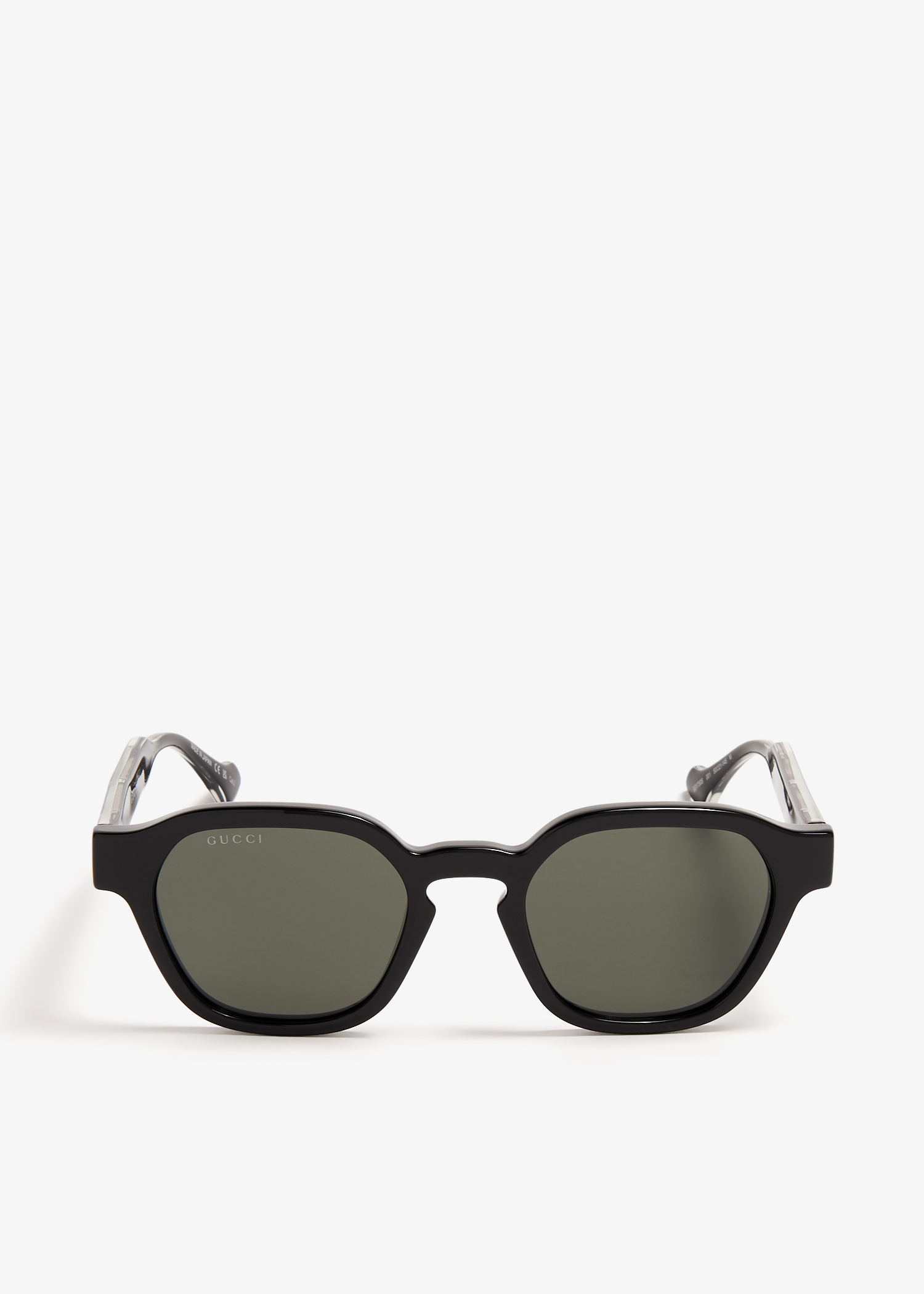 

Round frame sunglasses, Black