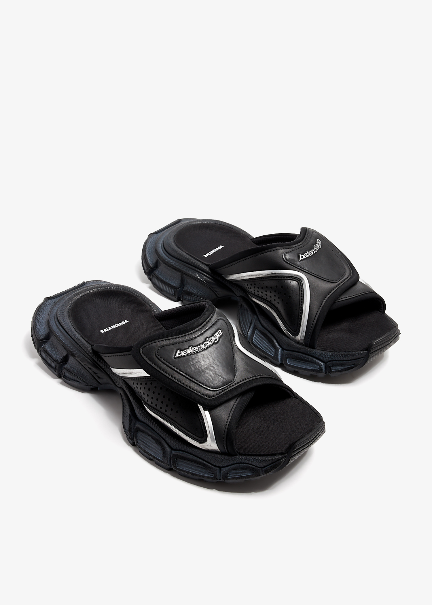 Mens balenciaga sandals deals