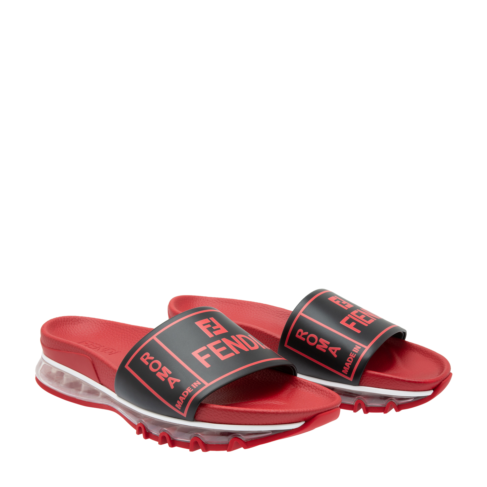 

Logo-embossed slides, Multi-coloured