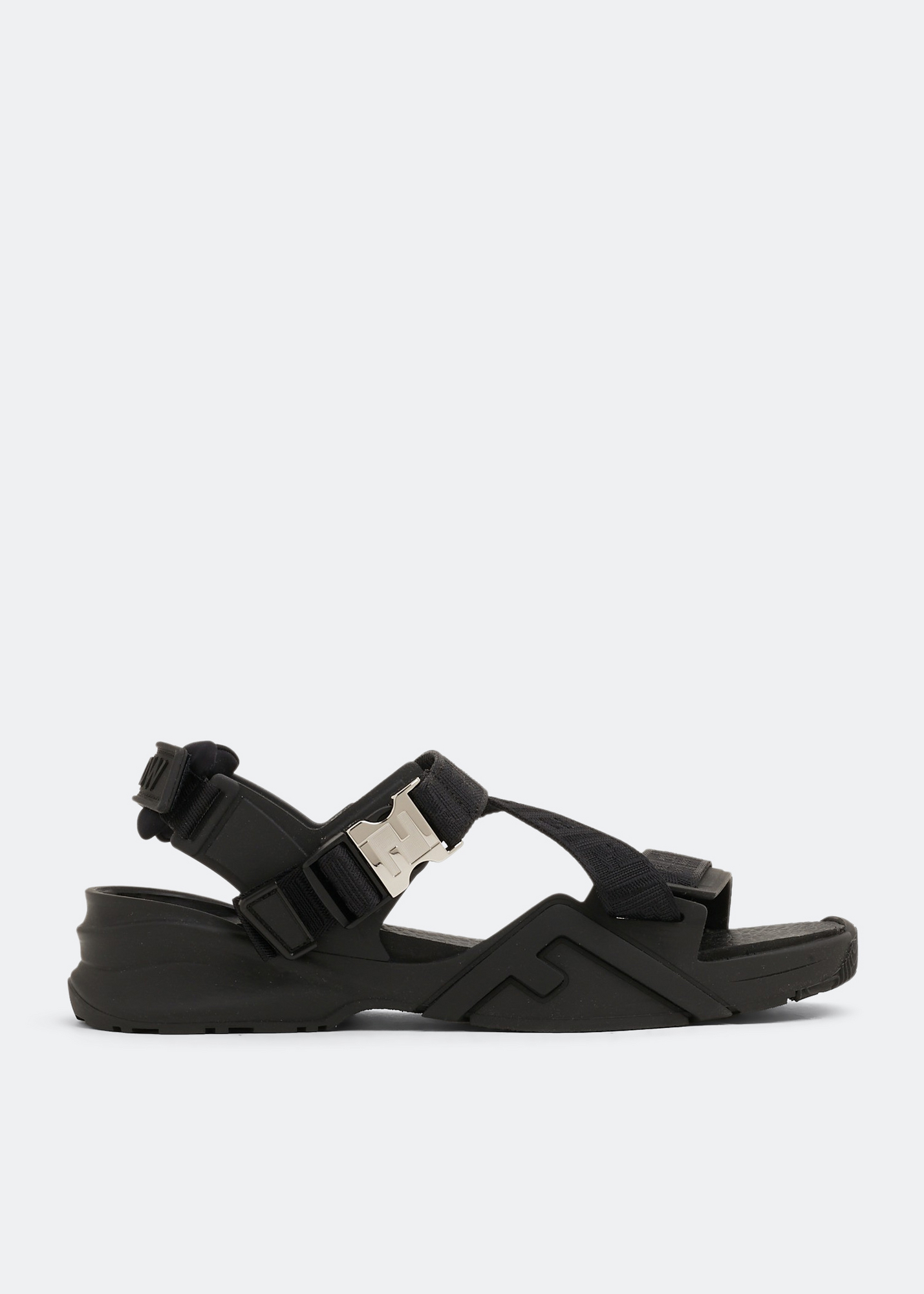 Fendi Flow sandals for Men - Black in UAE | Level Shoes