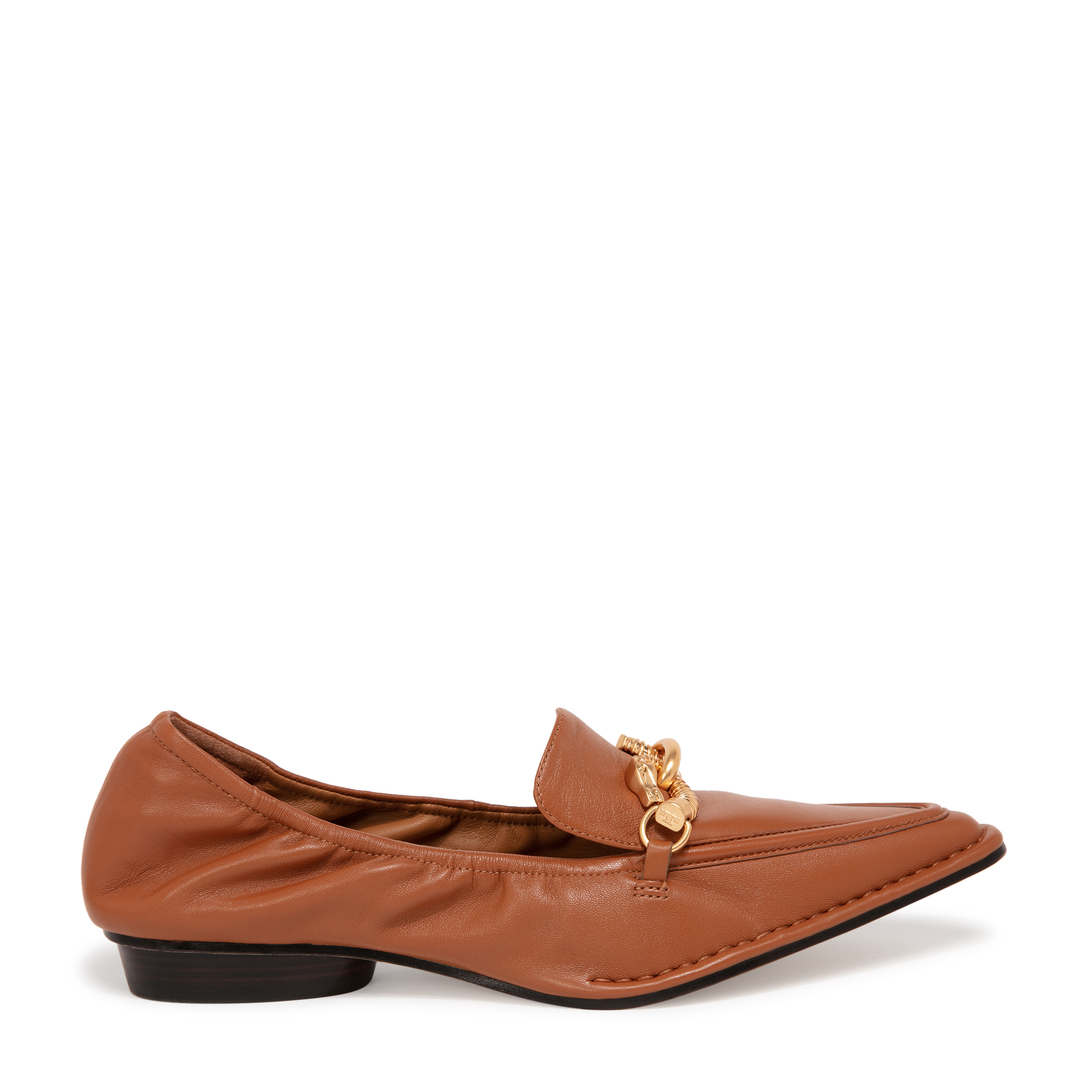 TORY BURCH JESSA POINTED TOE LEATHER LOAFERS – The Lavish Loft