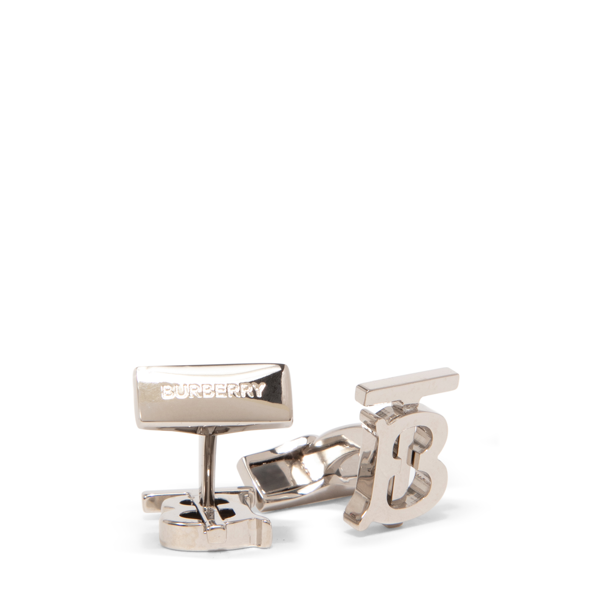 

Monogram cufflinks, Beige