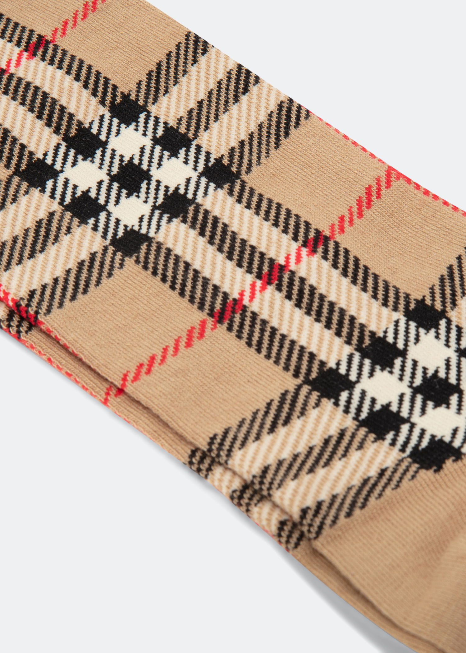 

Vintage Check socks, Beige