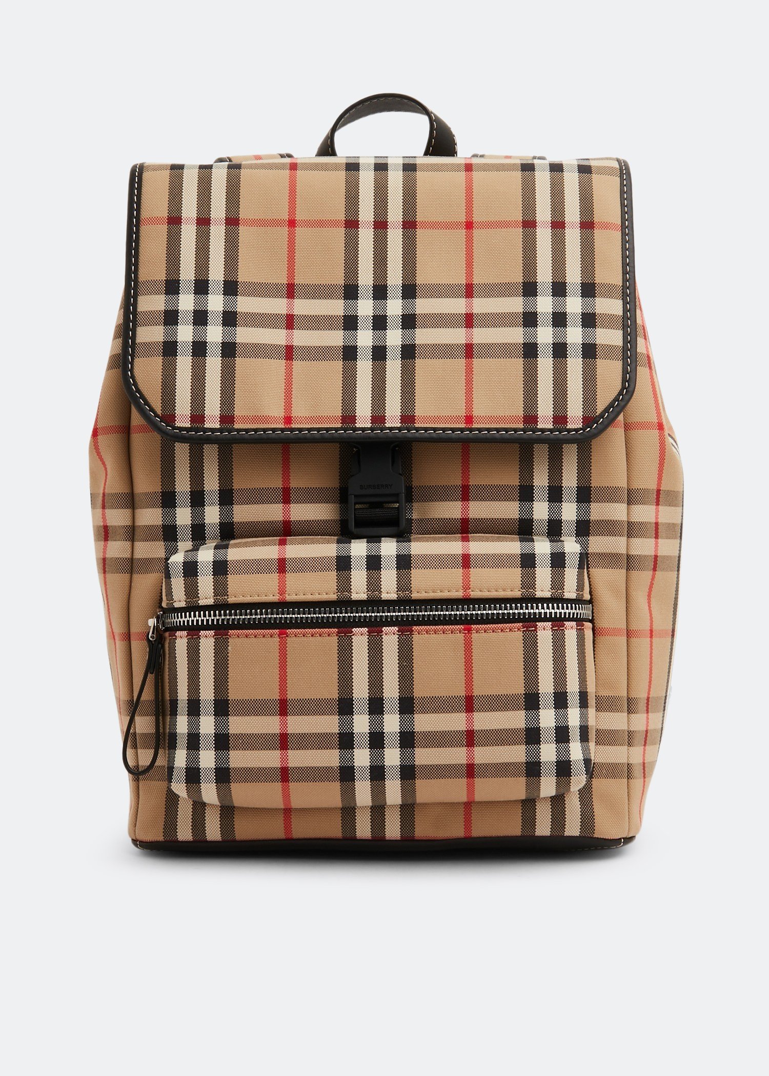 Burberry vintage shop check backpack