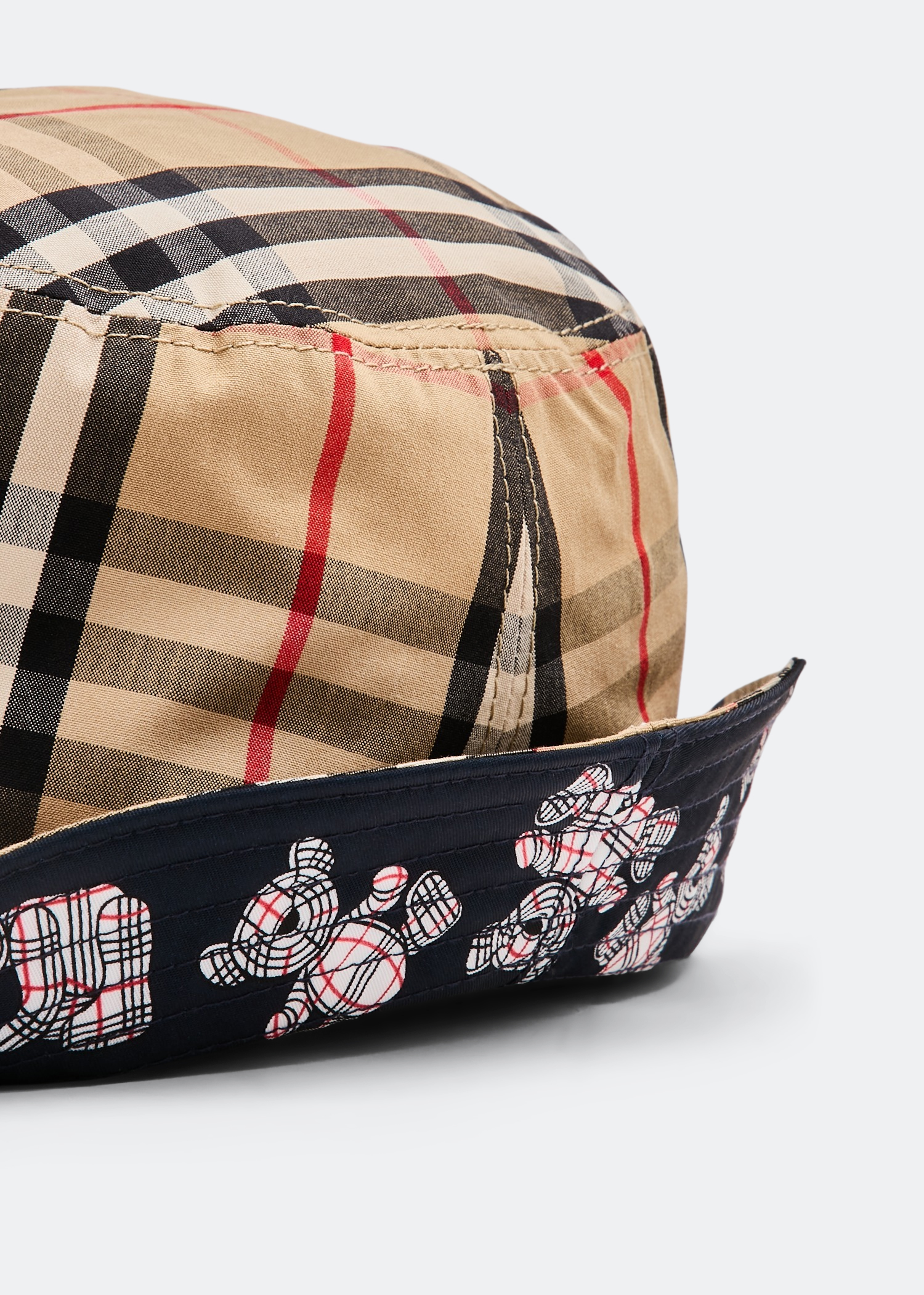 

Reversible Thomas Bear bucket hat, Prints