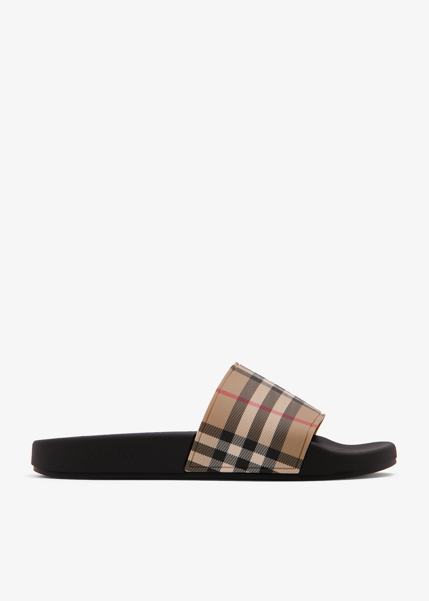 Burberry Furley slides for Women Beige in UAE Level Shoes