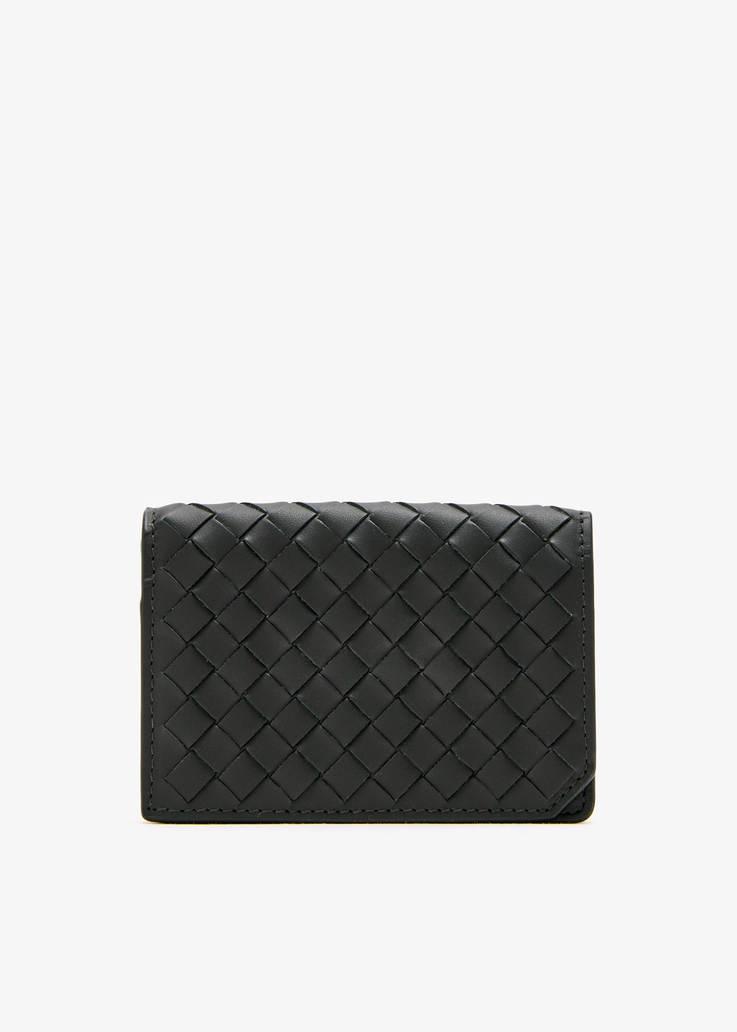 

Intrecciato Piccolo business card case, Khaki