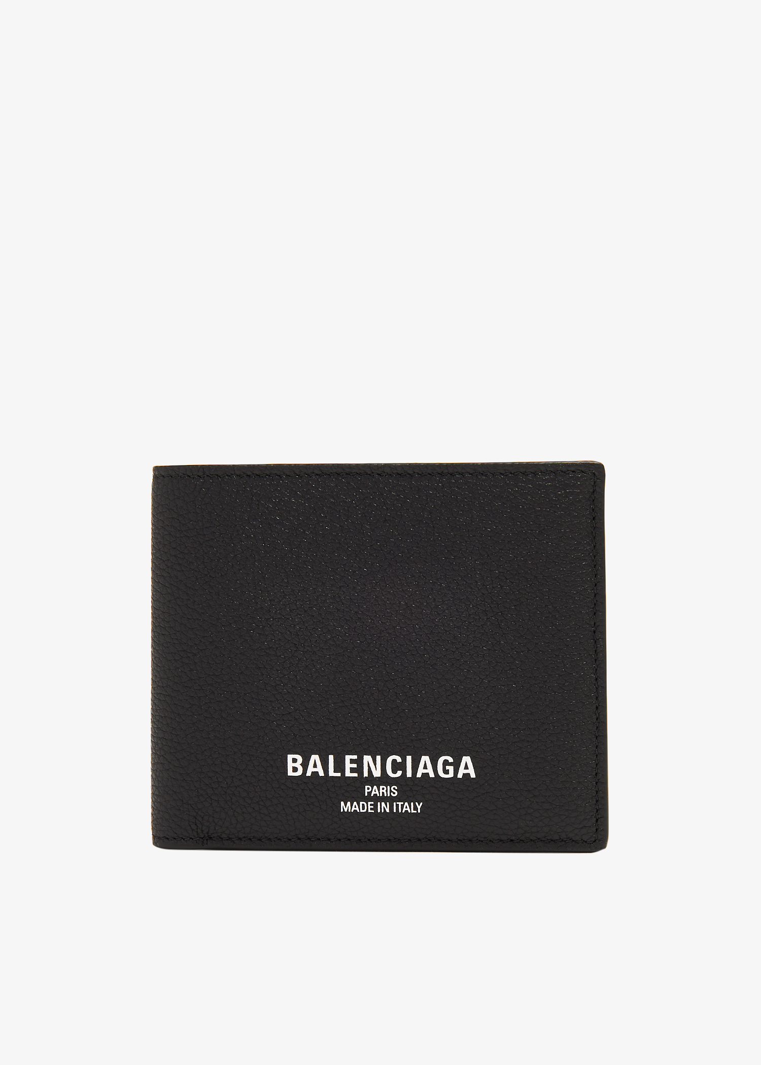 

Cash square folded wallet, Black