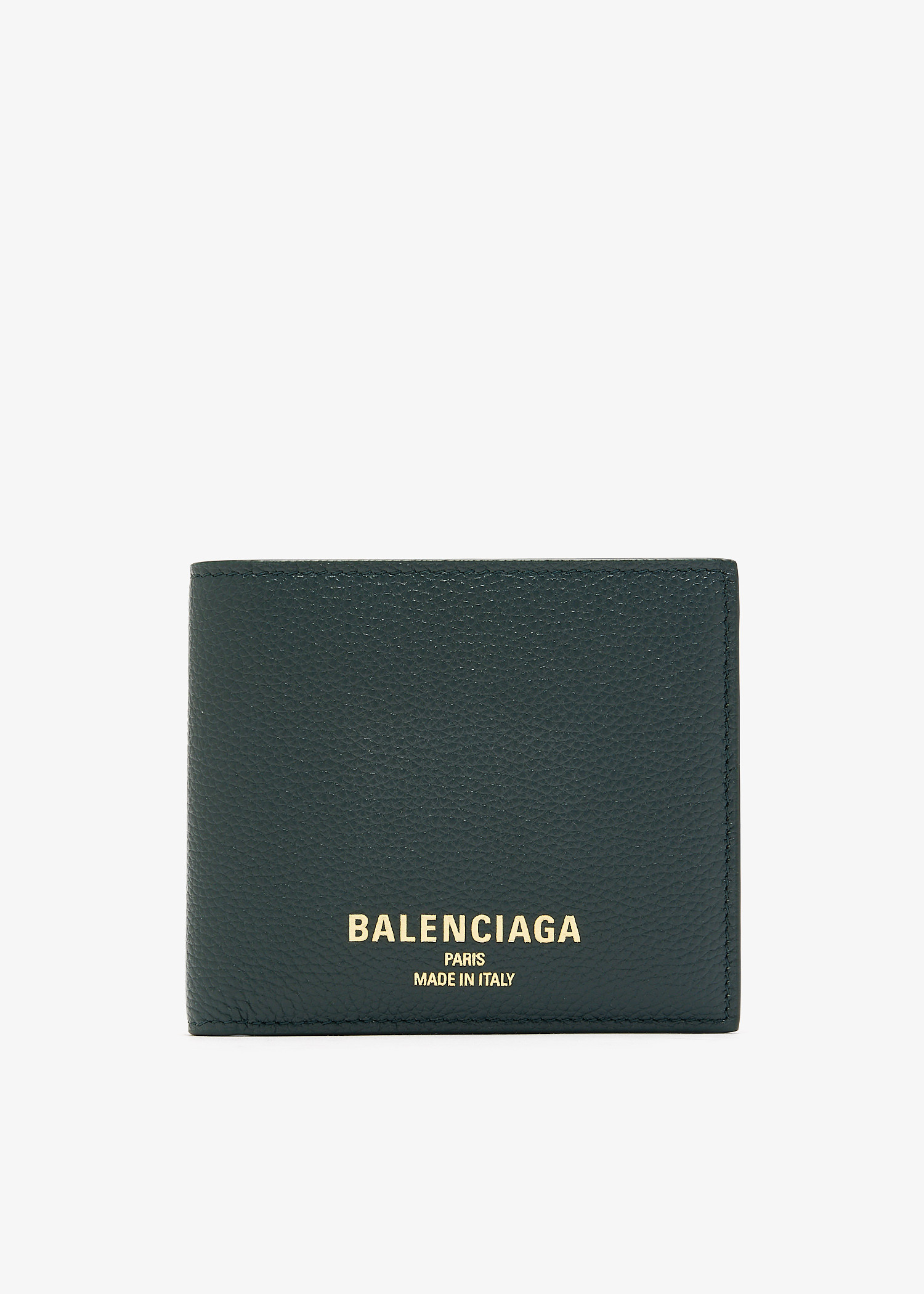 

Cash square folded wallet, Green