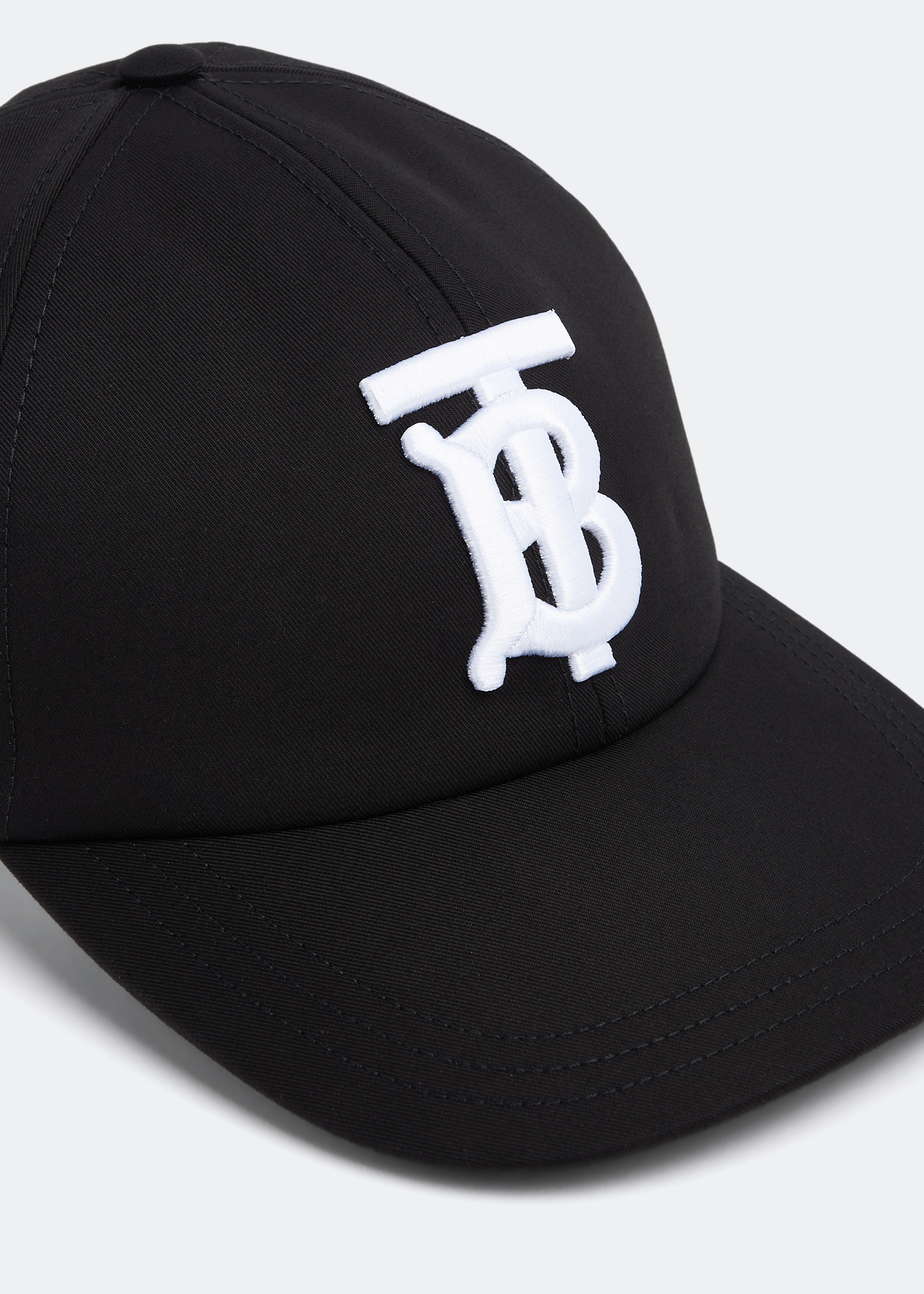 Burberry Logo baseball cap for Men - Black in UAE | Level Shoes