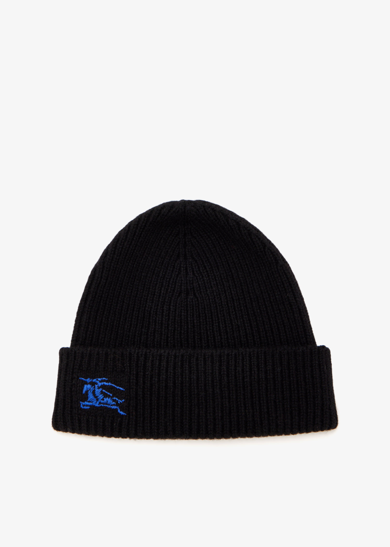 

Ribbed cashmere beanie, Black