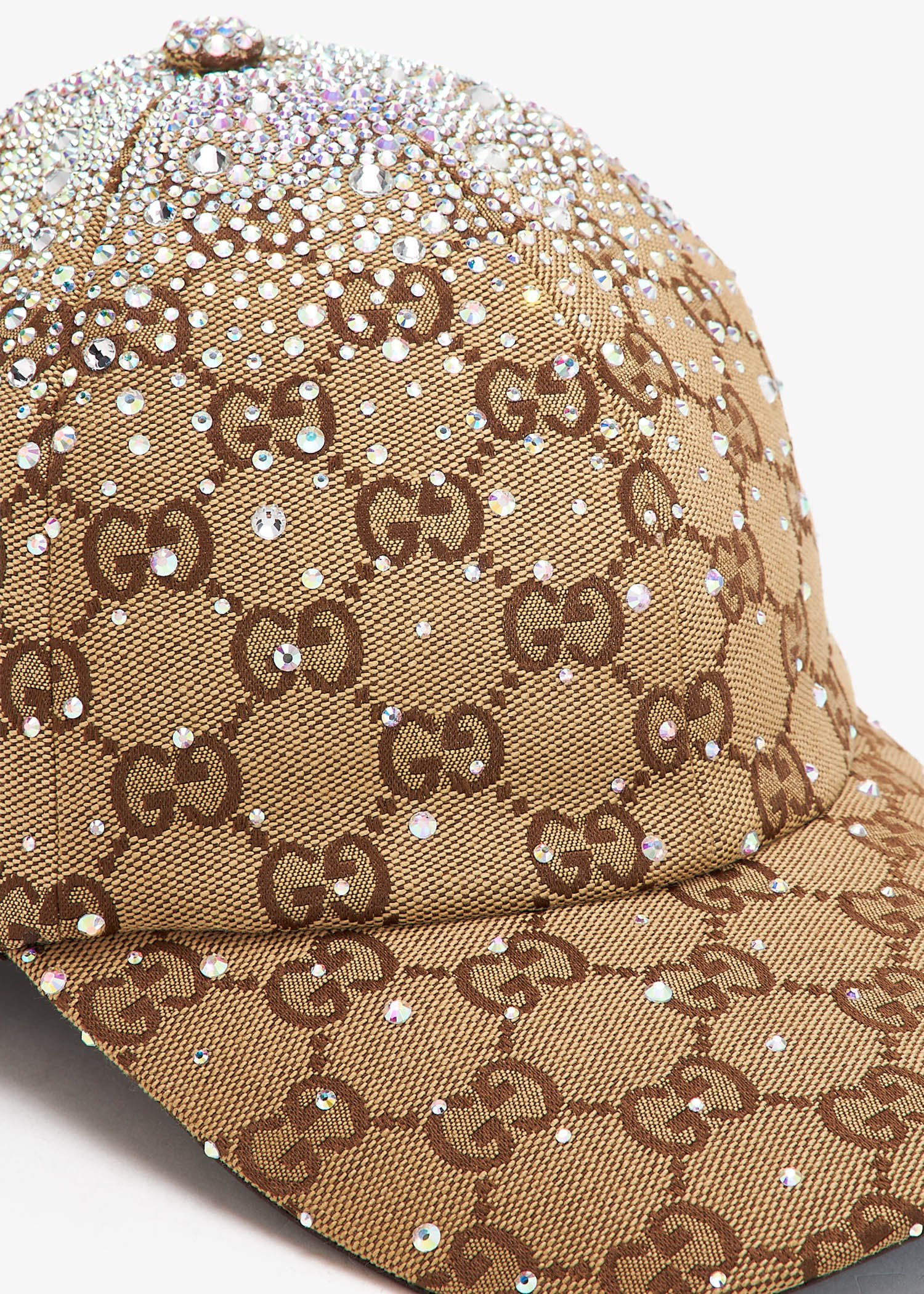 Gucci GG Crystals baseball hat for Women - Beige in UAE