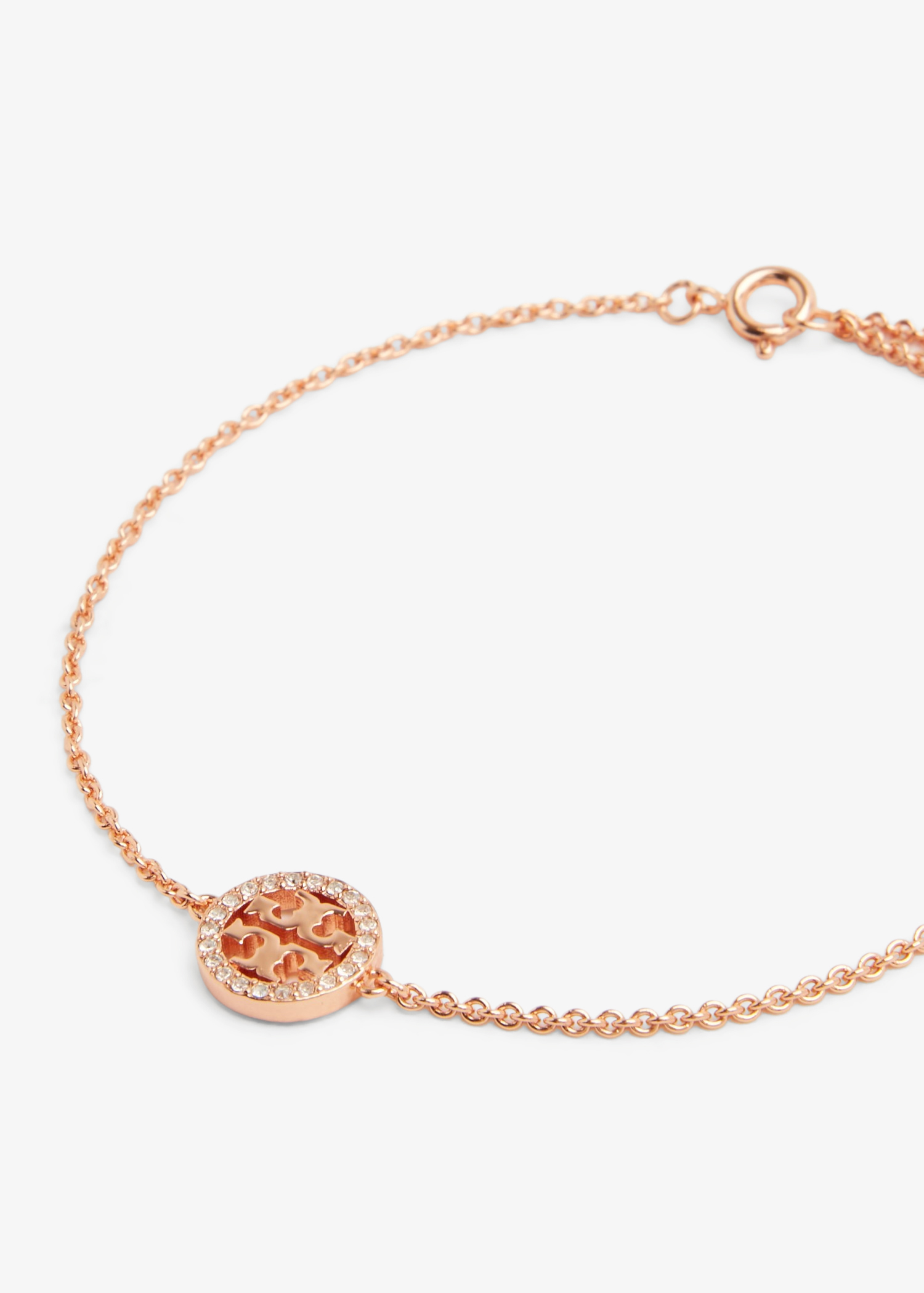

Miller pavé chain bracelet, Metallic