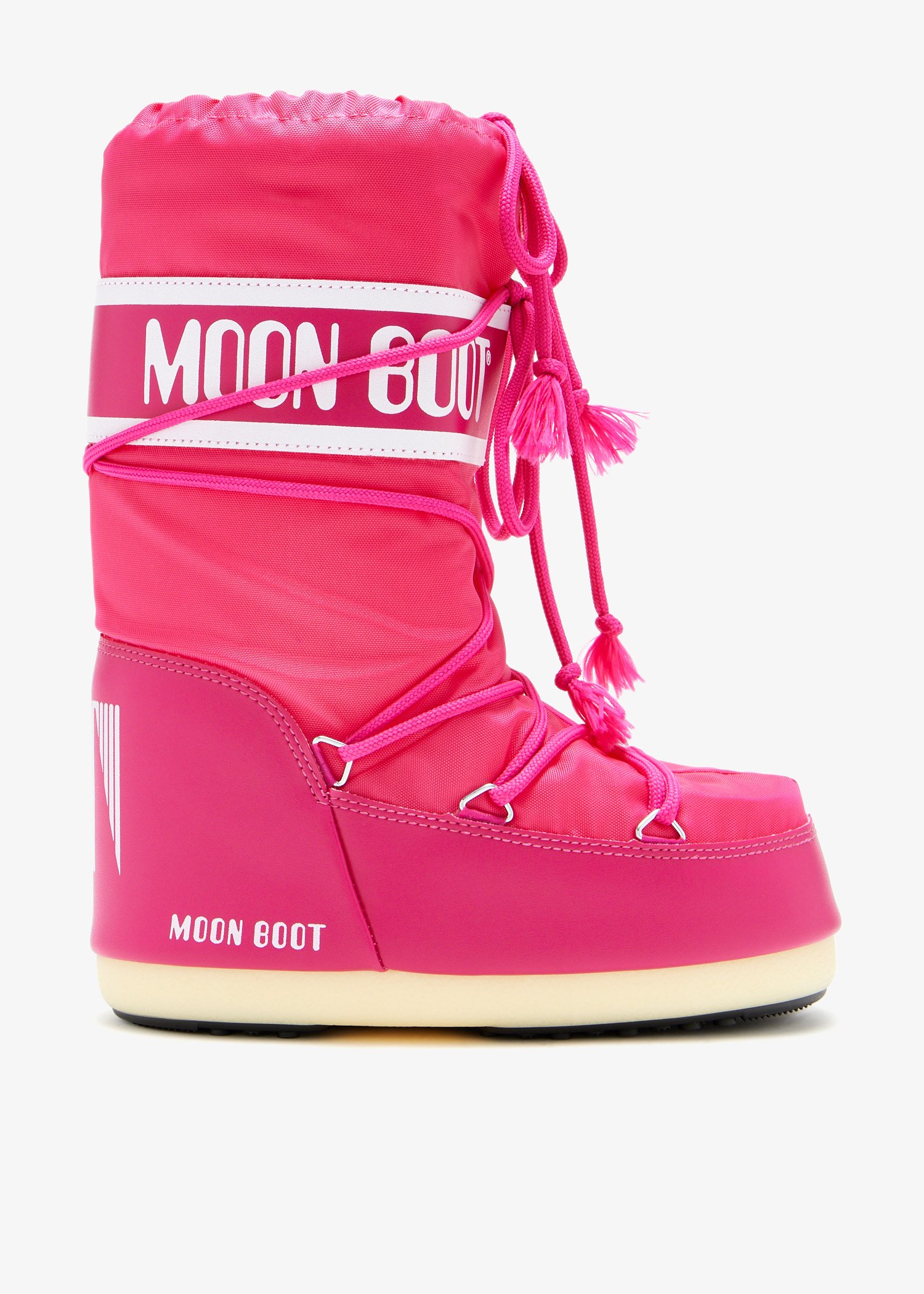 Moon Boot Icon boots for Kids Unisex - Pink in UAE | Level Shoes