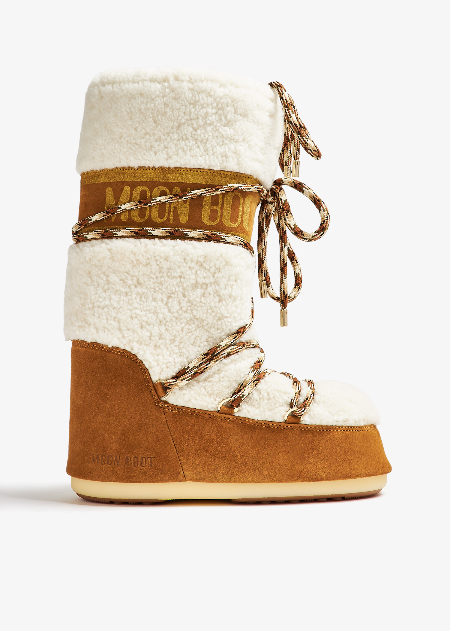 

Icon Shearling boots, White