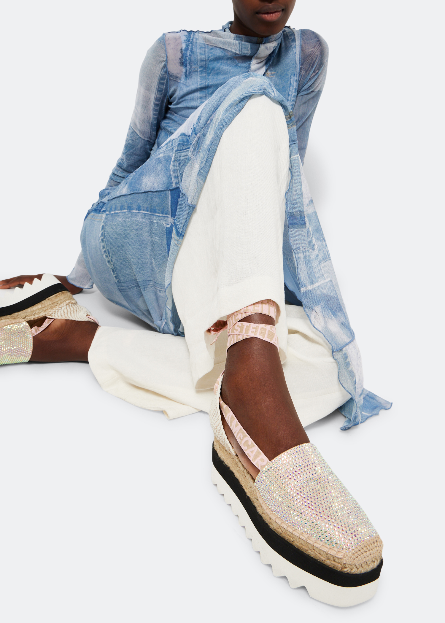 

Gaia platform espadrilles, Pink