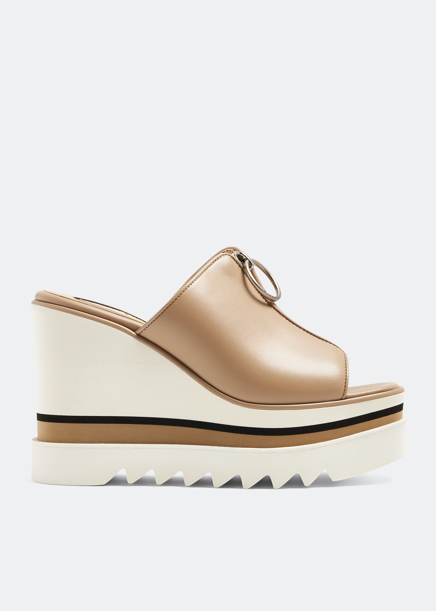 

Sneak Elyse wedge sandals, Beige