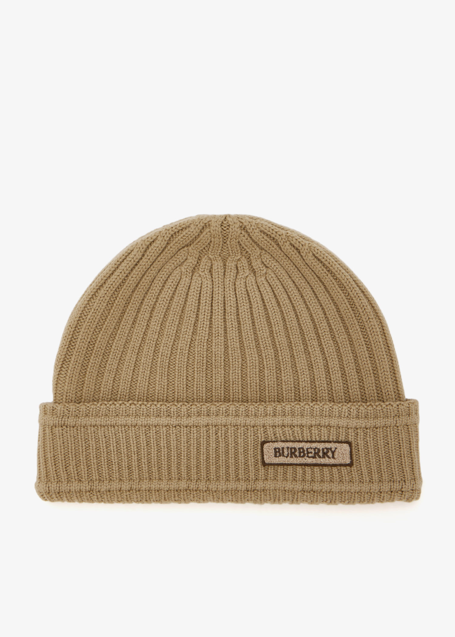 

Logo wool beanie, Beige