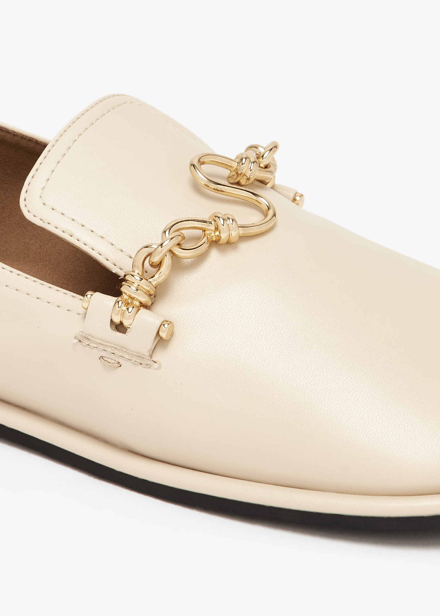 Stella McCartney Ryder collapsible loafers for Women - Cream