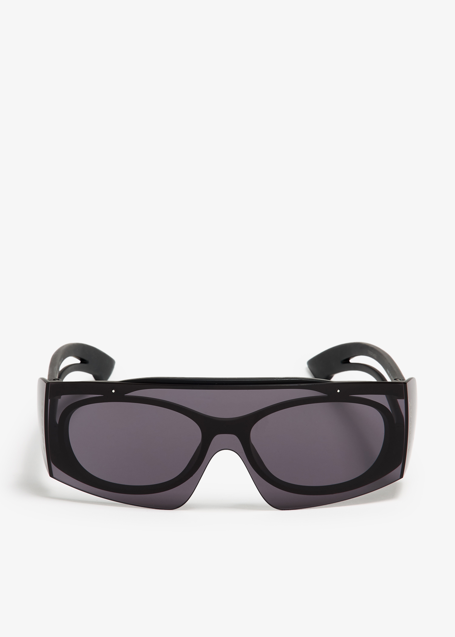 

Injected visor sunglasses, Black
