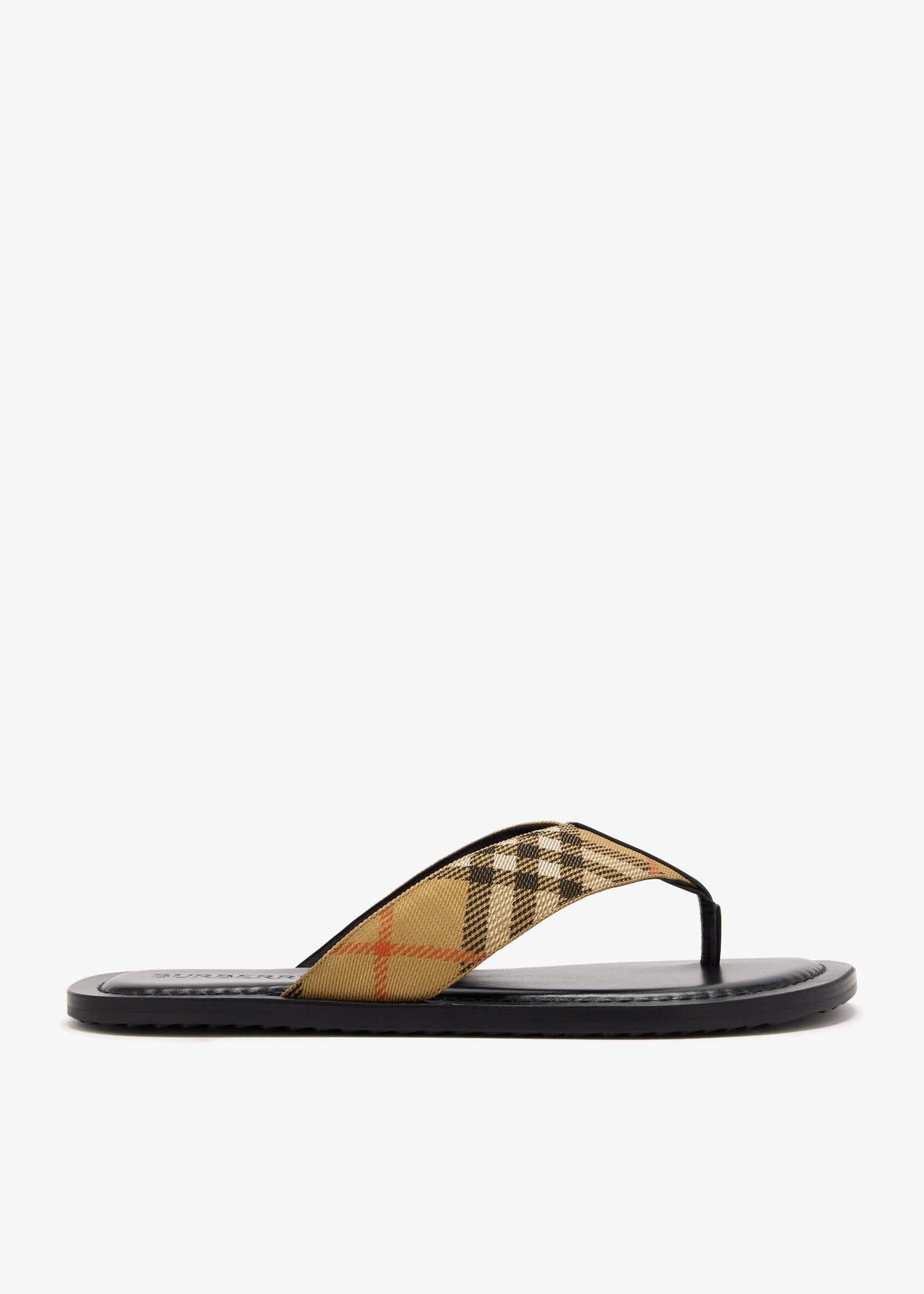 

Check Pavilion sandals, Printed