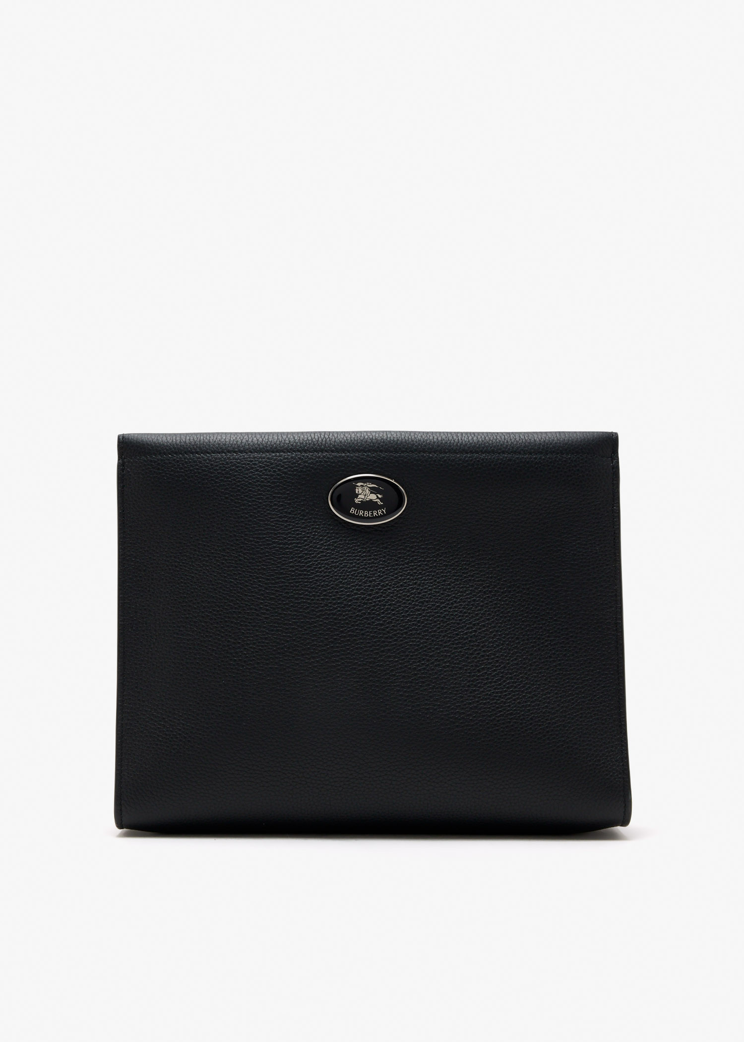 

Knight Stamp zip pouch, Black