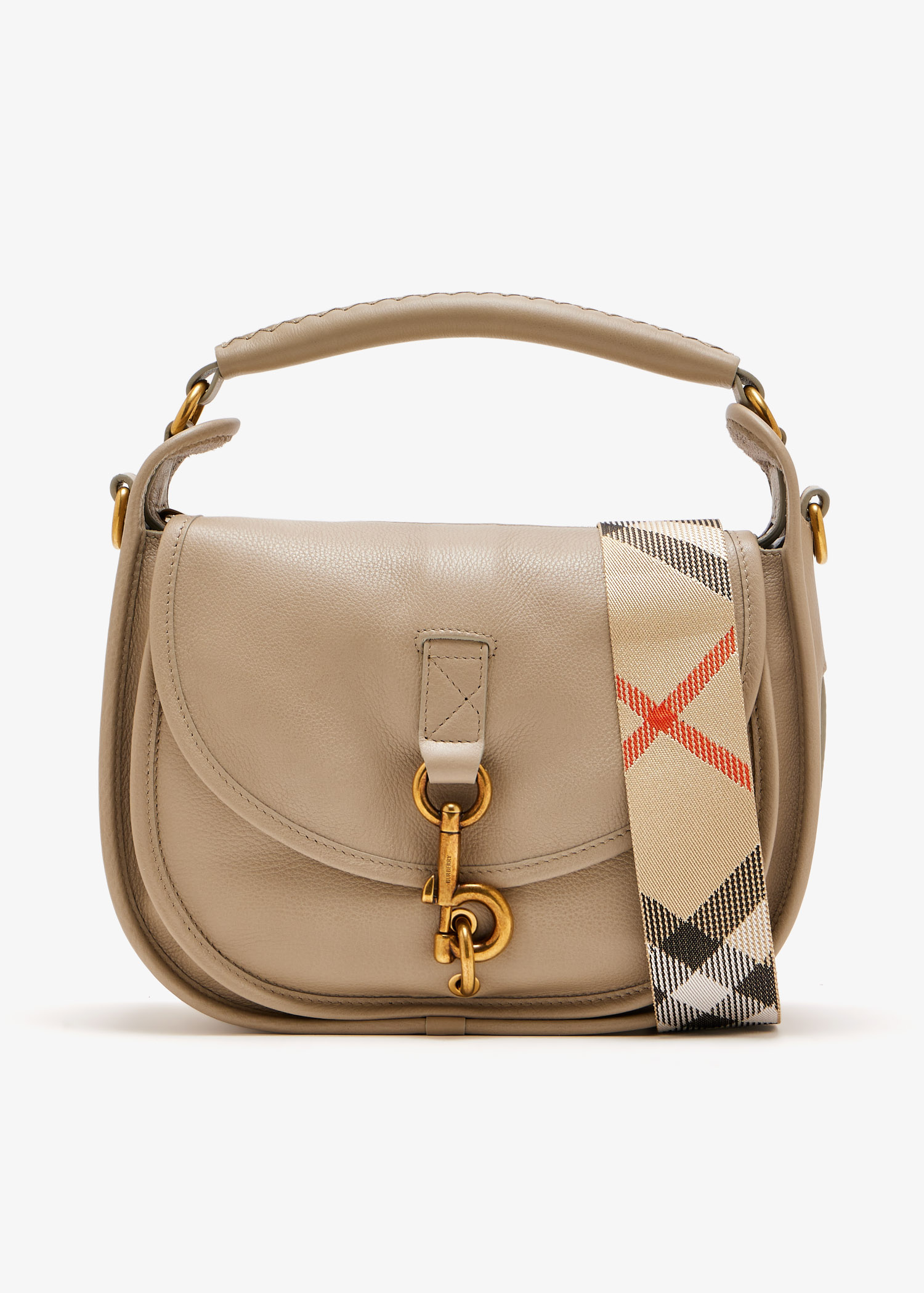 

Small B Clip messenger bag, Beige