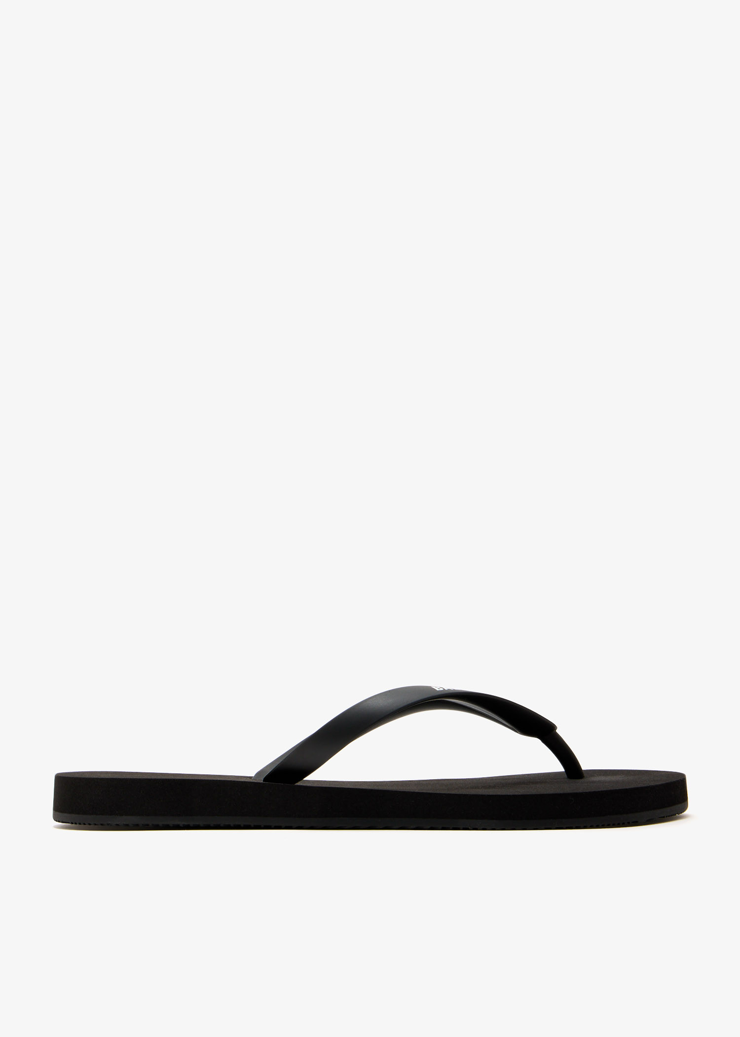 

Logo thong sandals, Black