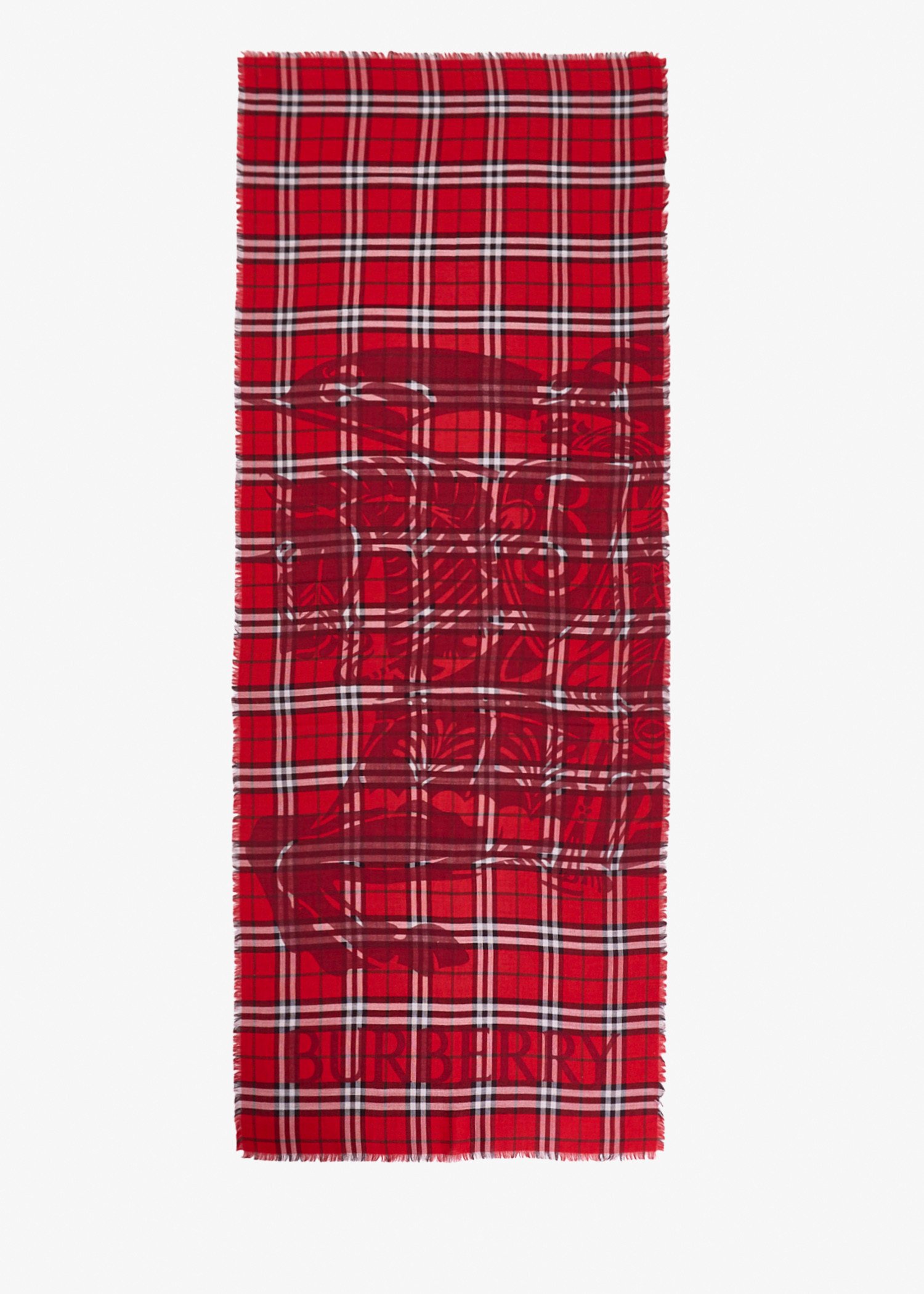 

Wide EKD Check scarf, Printed