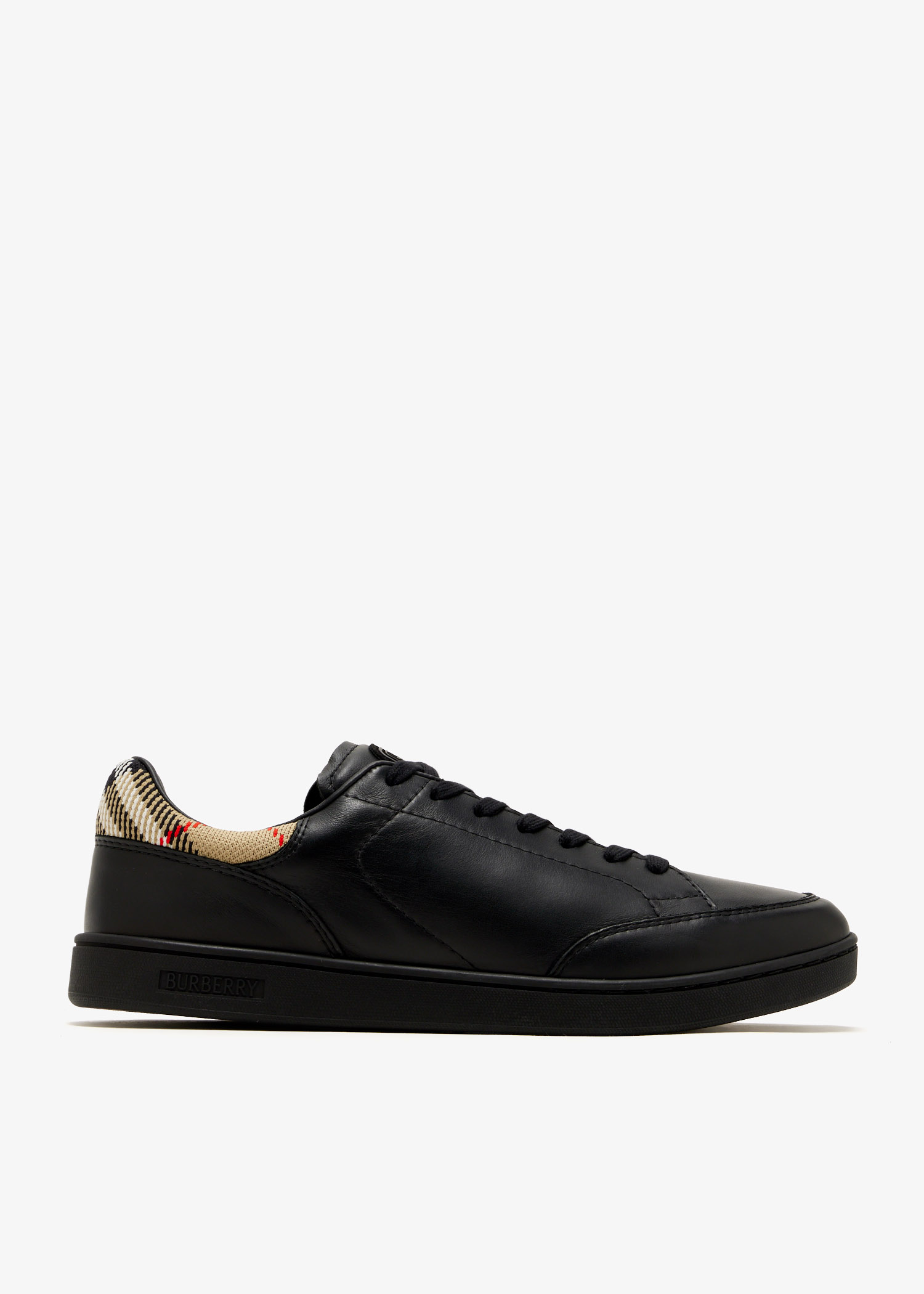 

Leather Set sneakers, Black