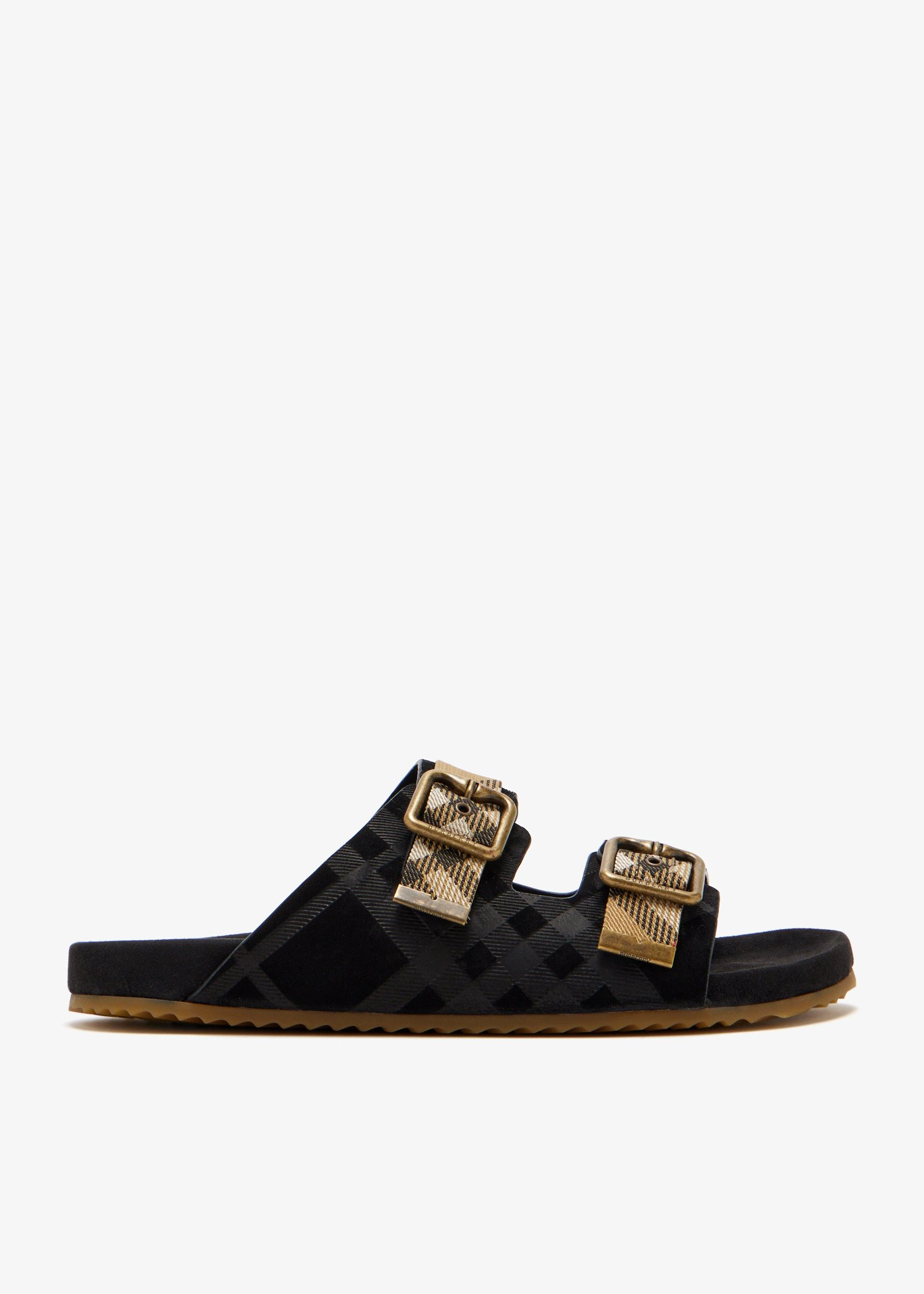

Check Urchin sandals, Black