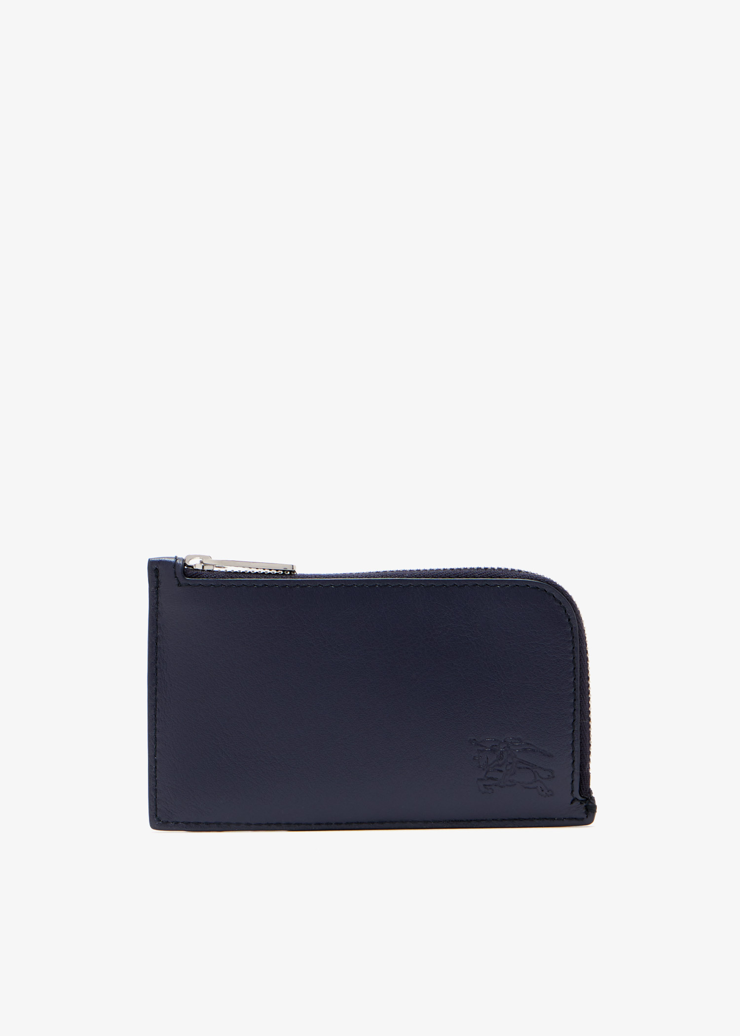 

Pop Check zip card case​, Navy
