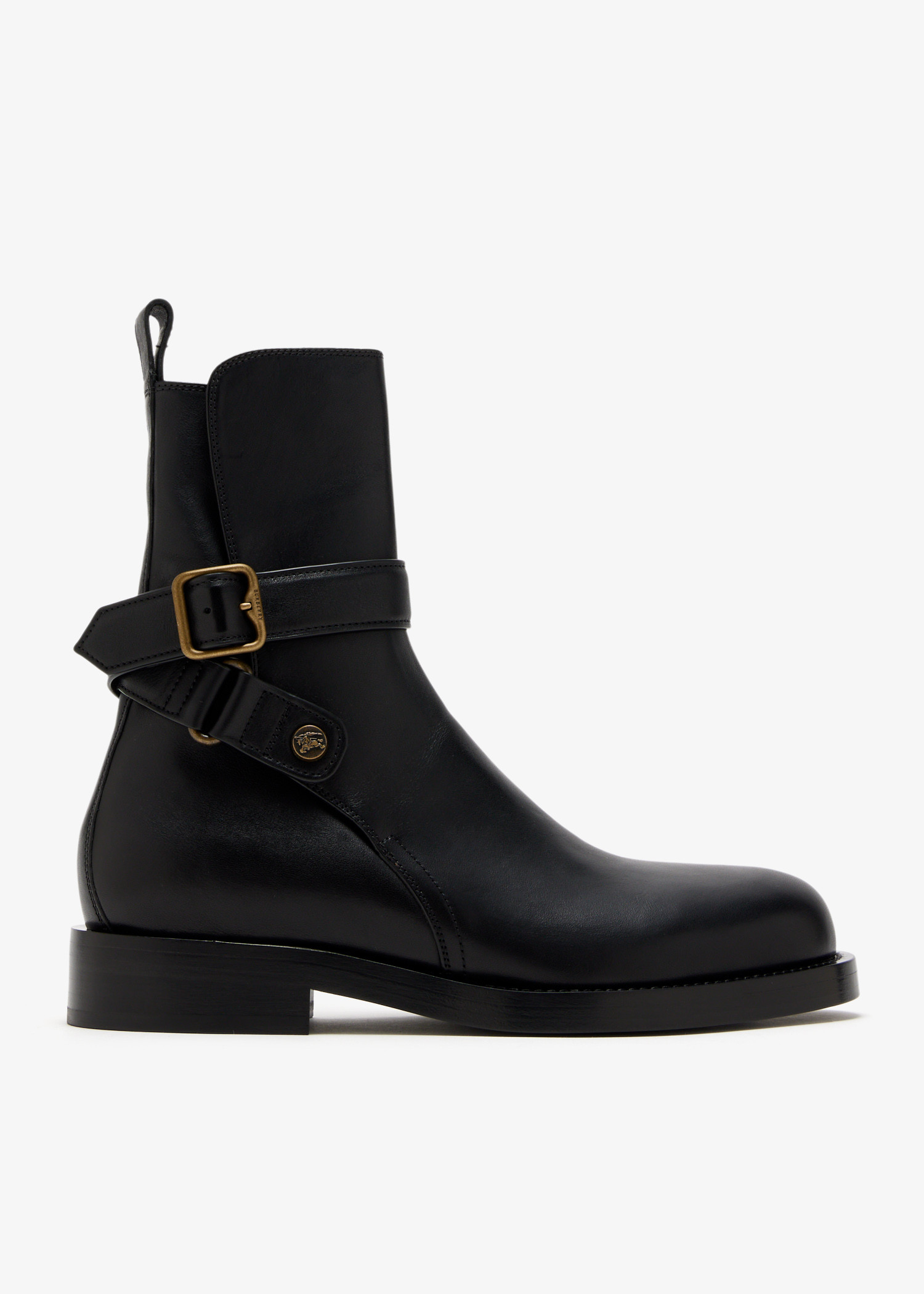 

Leather Ledger Jodphur boots, Black