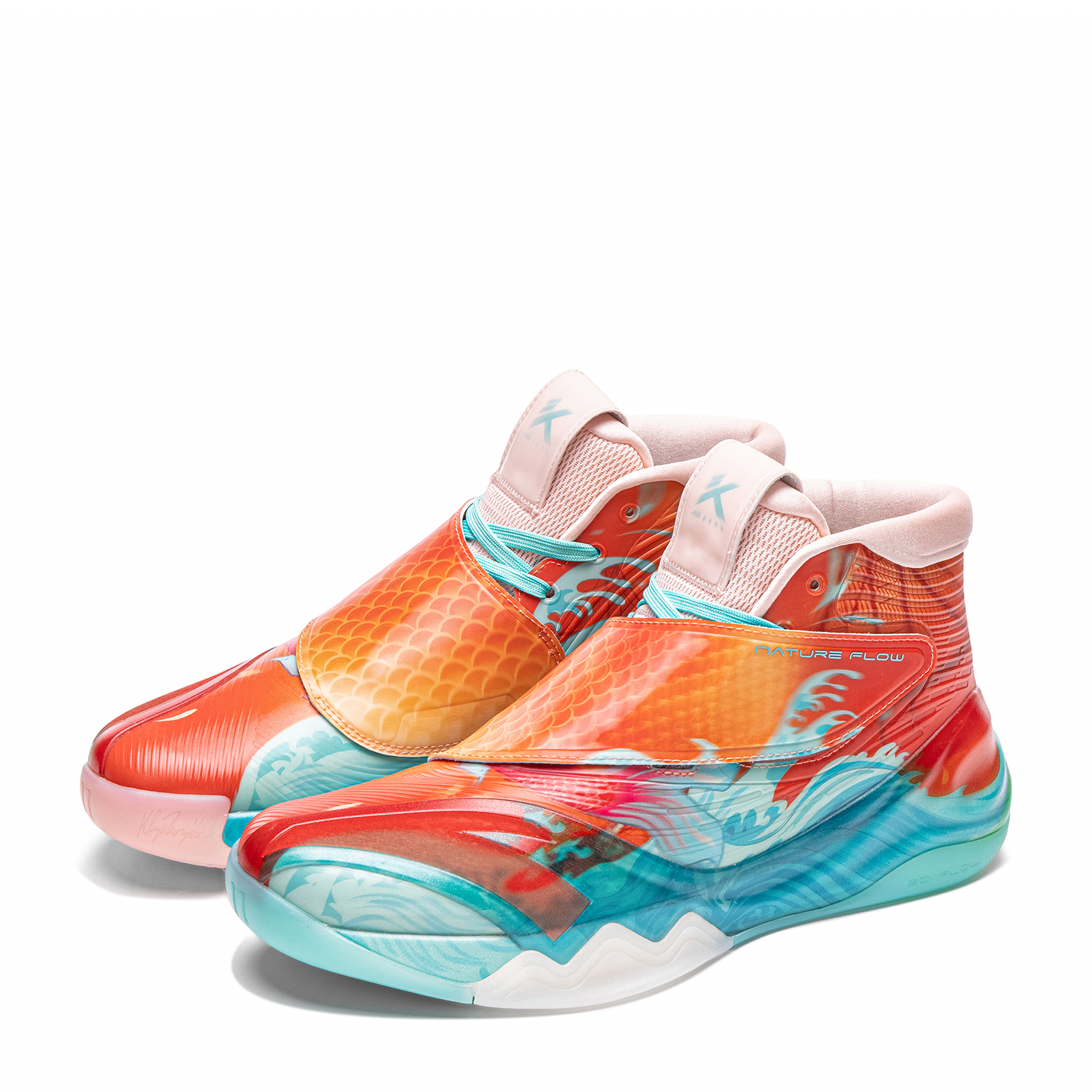 

Klay Thompson KT6 “Koi Fish” 2021 sneakers, Orange