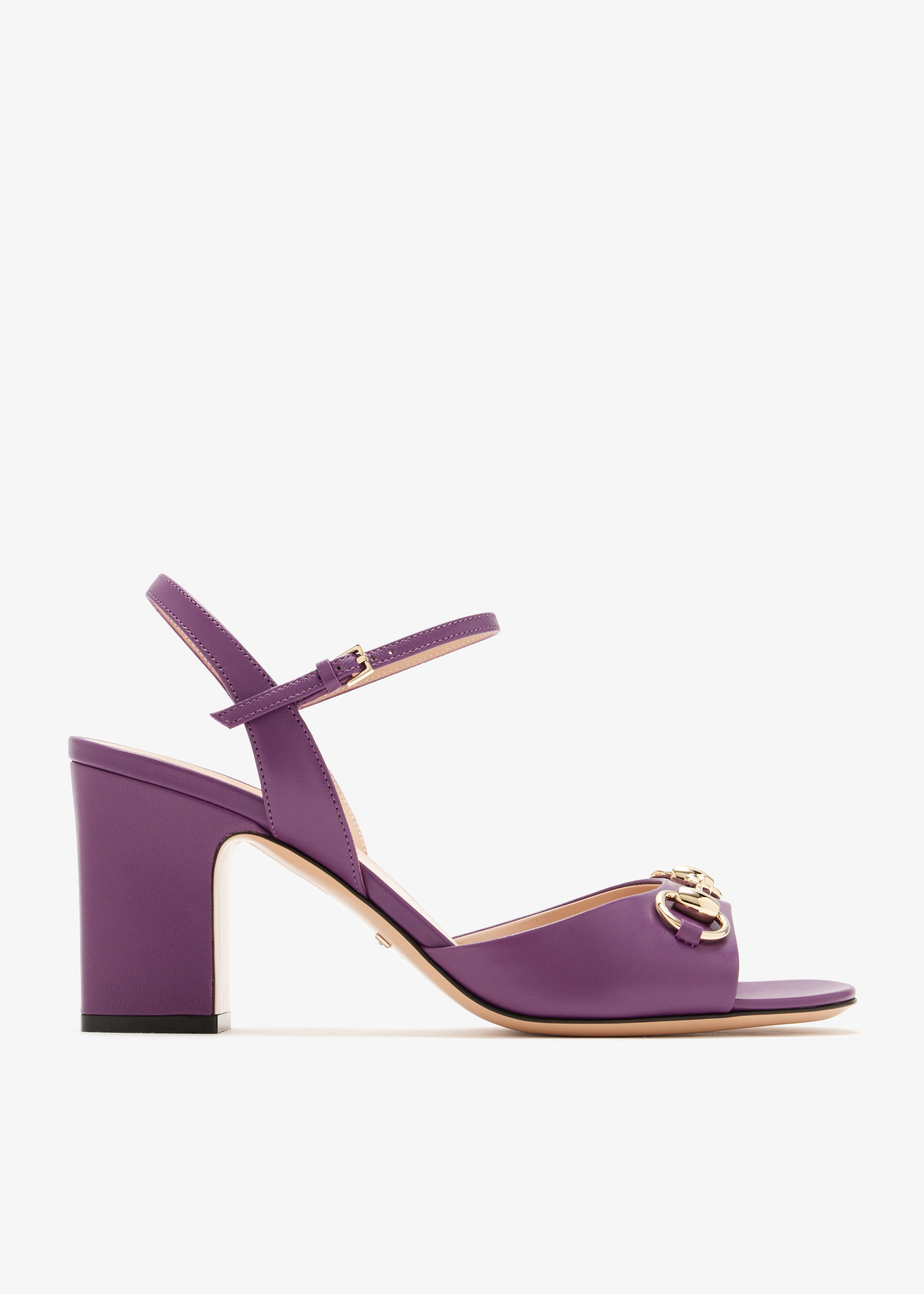 

Horsebit sandals, Purple