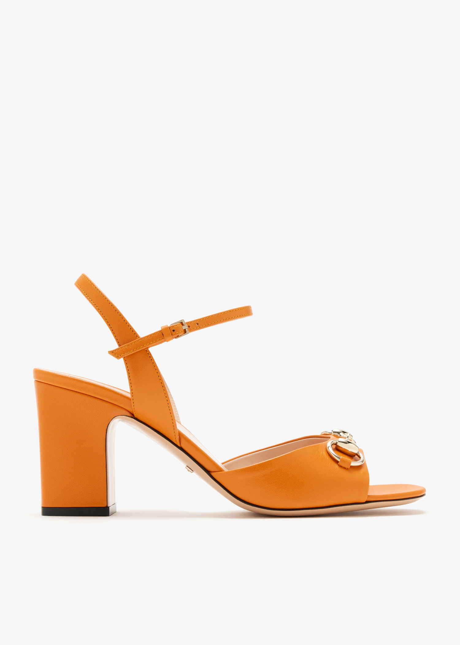 

Horsebit sandals, Orange